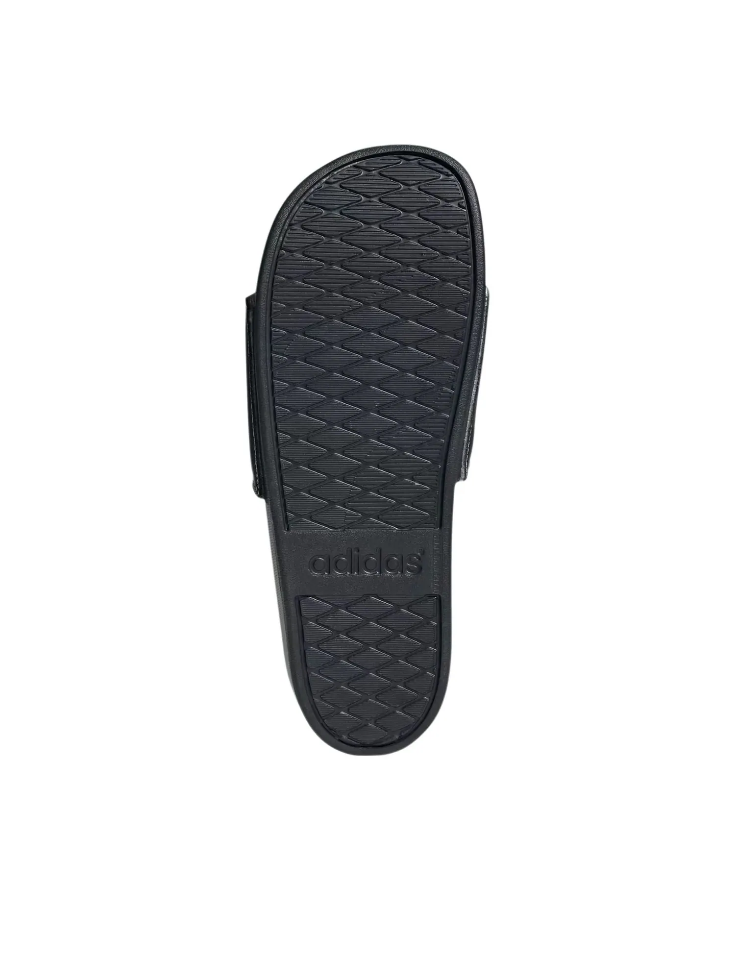 Шлепанцы adidas Adilette Comfort Slides ' Black Silver Metallic' — изображение 6 из 6, черный