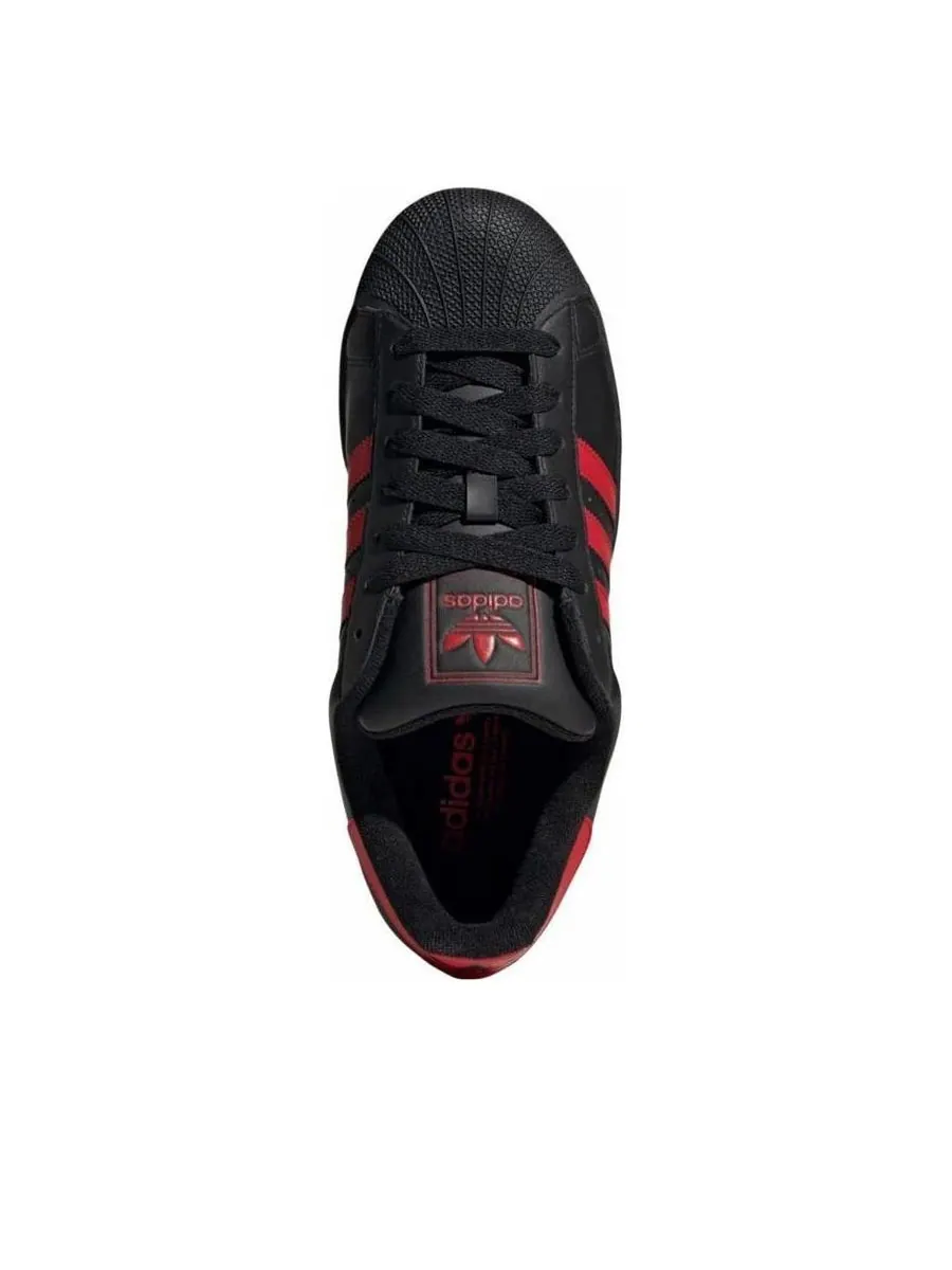 Кроссовки adidas Superstar 2 'Core Black Better Scarlet' — изображение 4 из 5, черный