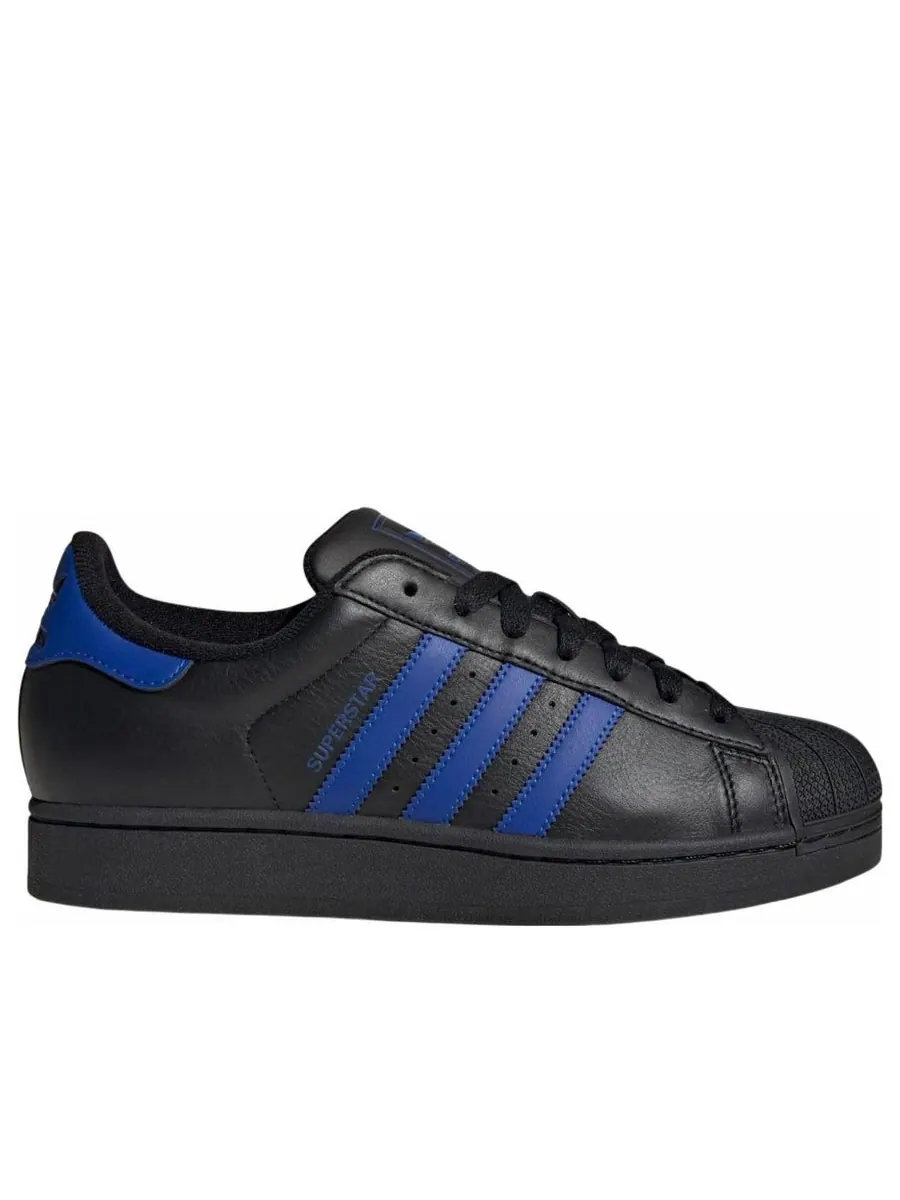 Кроссовки adidas Superstar 2 'Core Black Blue' — изображение 2 из 5, черный