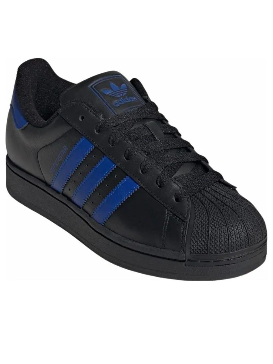 Кроссовки adidas Superstar 2 'Core Black Blue' — изображение 3 из 5, черный