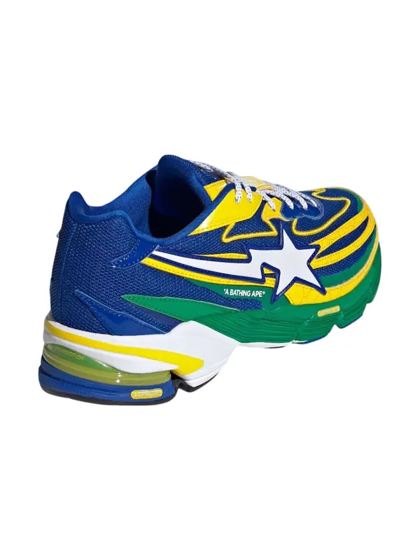 Кроссовки x bape orketro 'yellow blue green' Adidas — изображение 4 из 4, зеленый/синий/синий