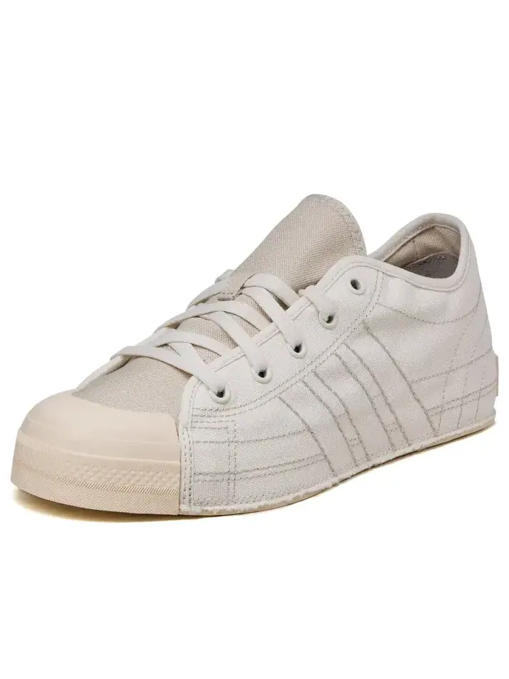 Кроссовки adidas x Y-3 Nizza Low 'Core White Talc Wonder White' — изображение 3 из 5, белый