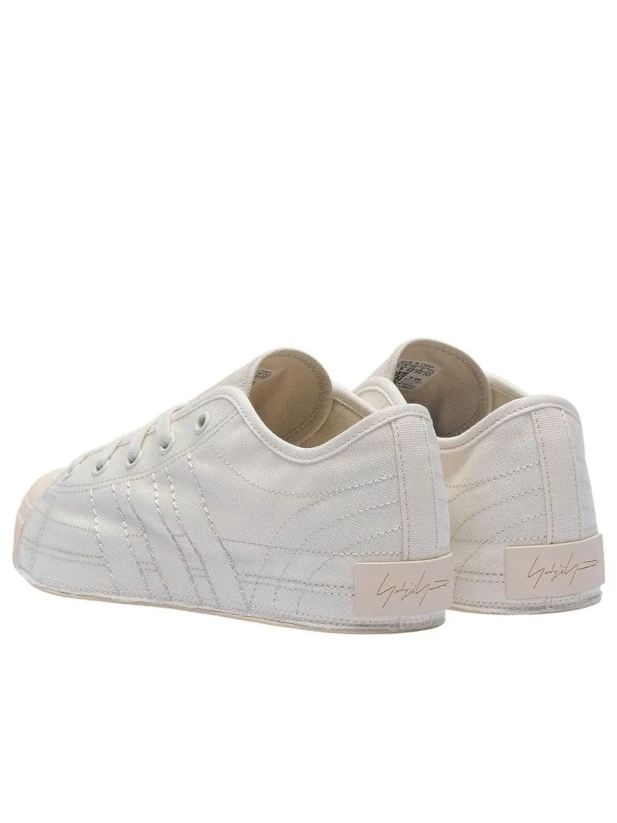 Кроссовки adidas x Y-3 Nizza Low 'Core White Talc Wonder White' — изображение 4 из 5, белый