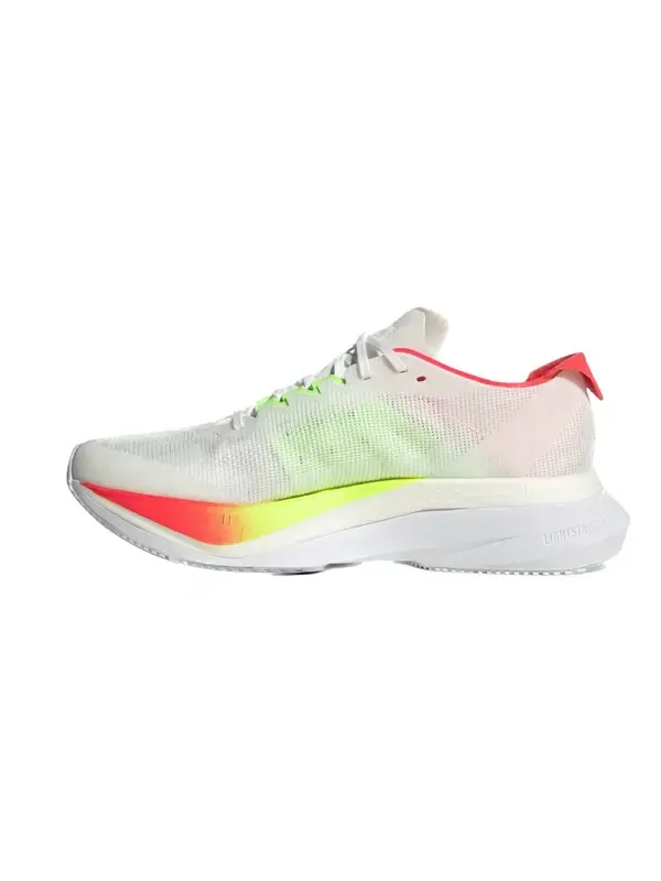 Кроссовки adizero boston 12 'white core black lucid red' Adidas — изображение 3 из 4, белый/черный/красный