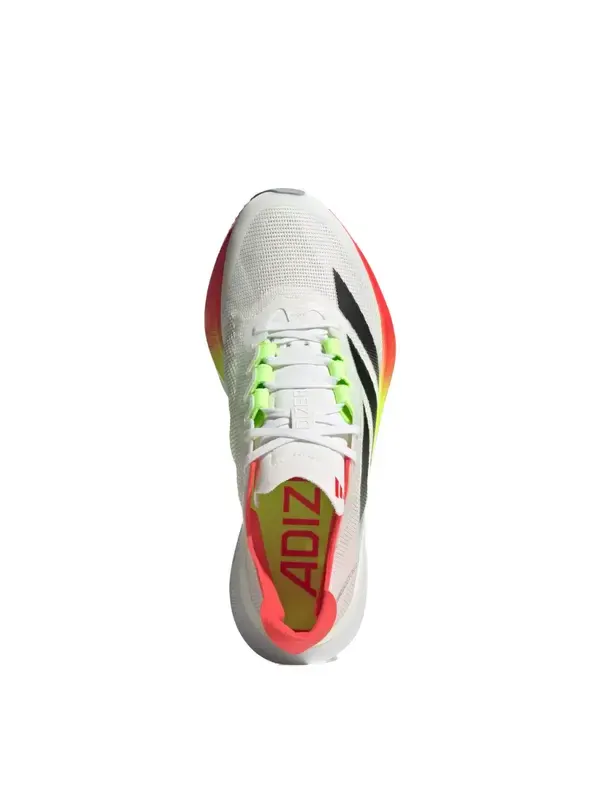 Кроссовки adizero boston 12 'white core black lucid red' Adidas — изображение 4 из 4, белый/черный/красный