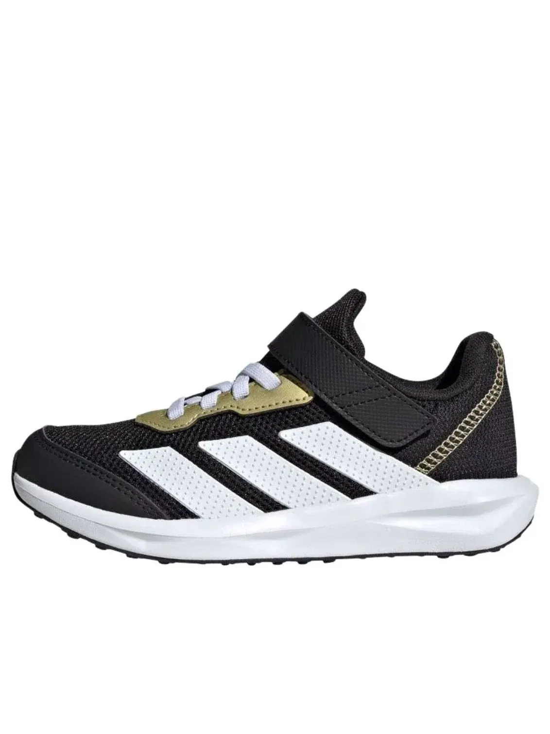 Кроссовки Adidas Faito El K 'Black White Gold Metallic' JQ2555 — изображение 1 из 5, черный