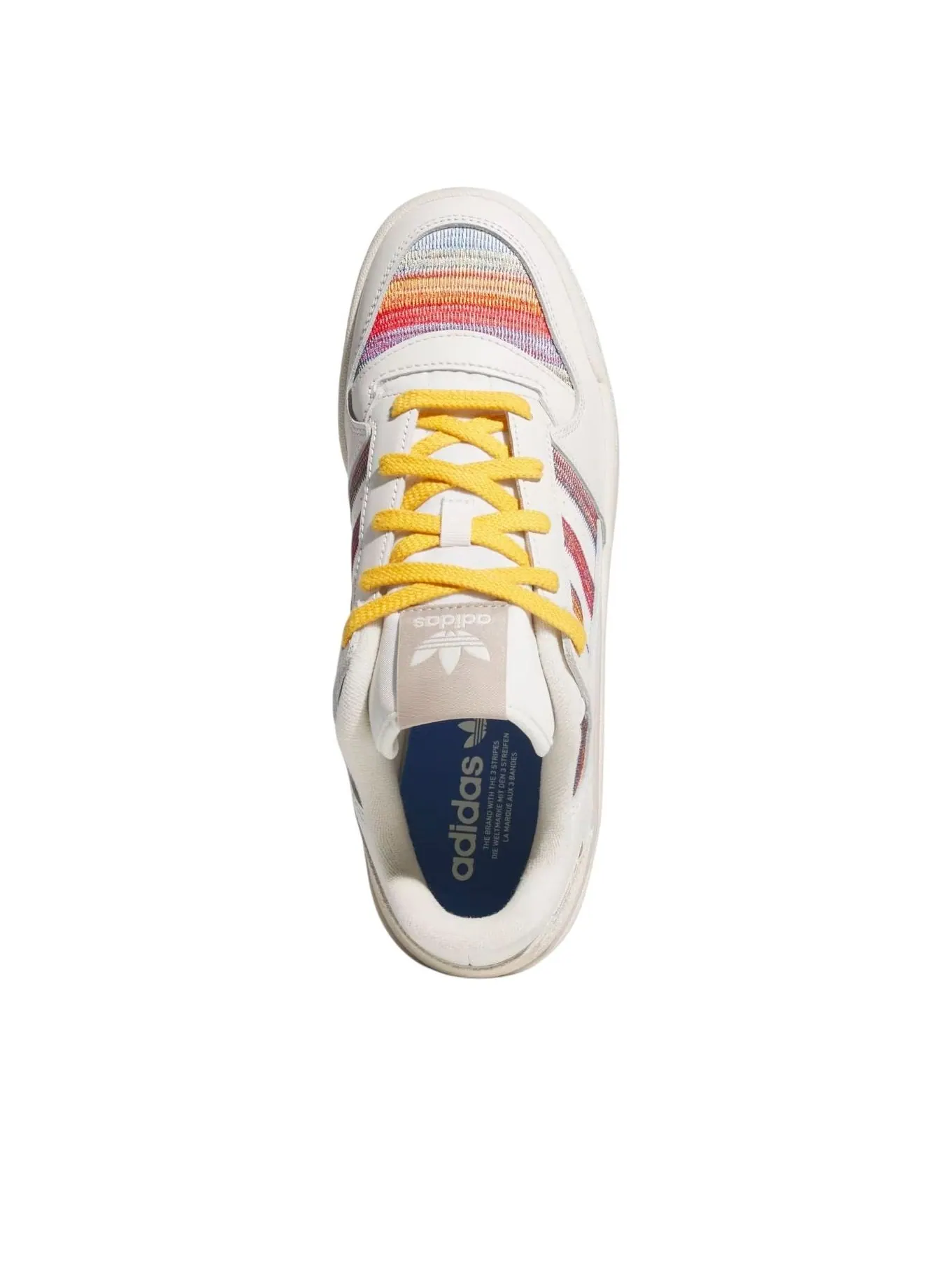 Кроссовки adidas Forum Low CL 'Cloud White Better Scarlet' — изображение 3 из 6, белый