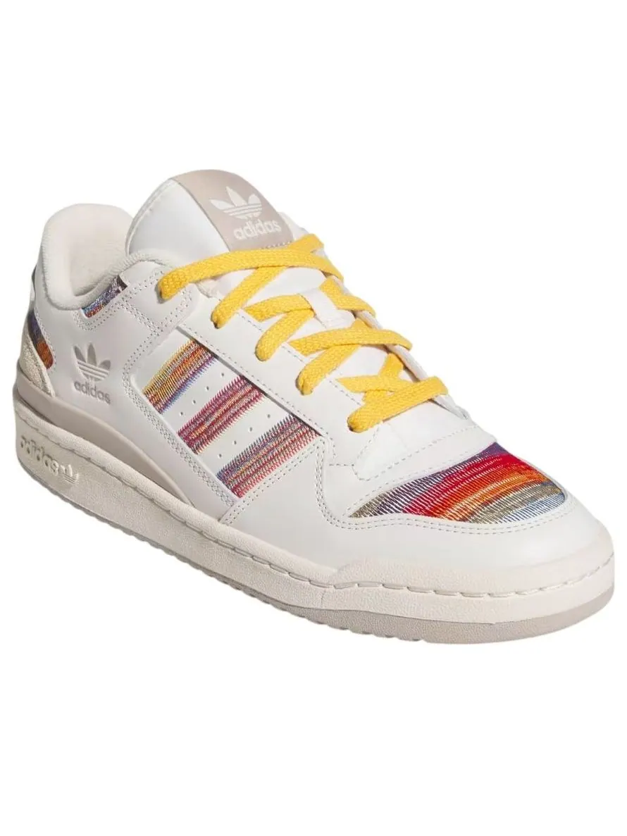 Кроссовки adidas Forum Low CL 'Cloud White Better Scarlet' — изображение 5 из 6, белый