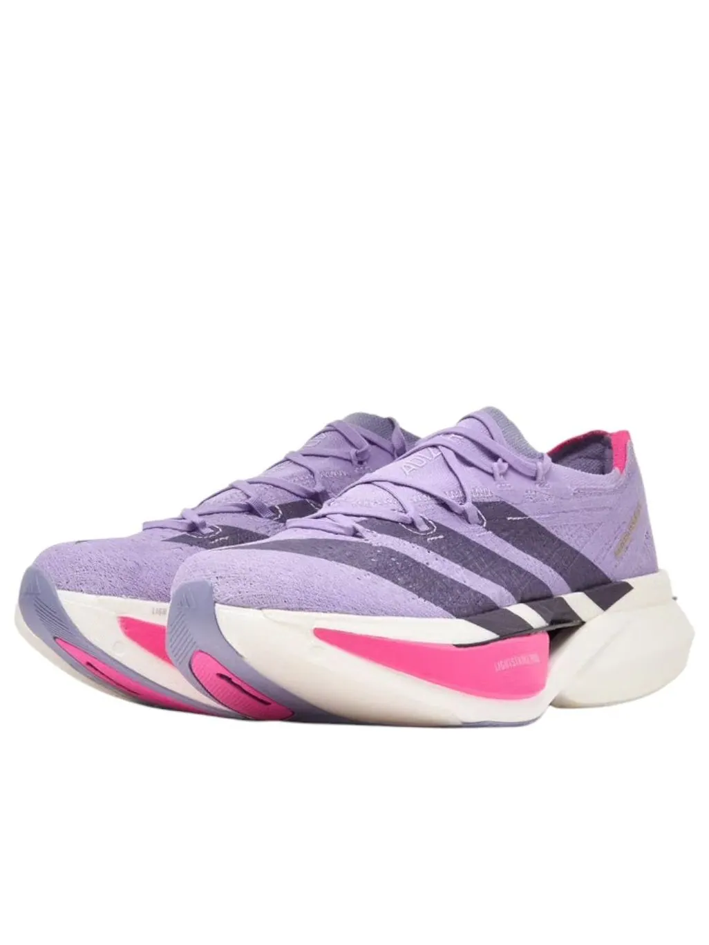 Adidas Adizero Prime X3 Strung 'Powder Plum Black Pink' — изображение 5 из 6, черный/розовый