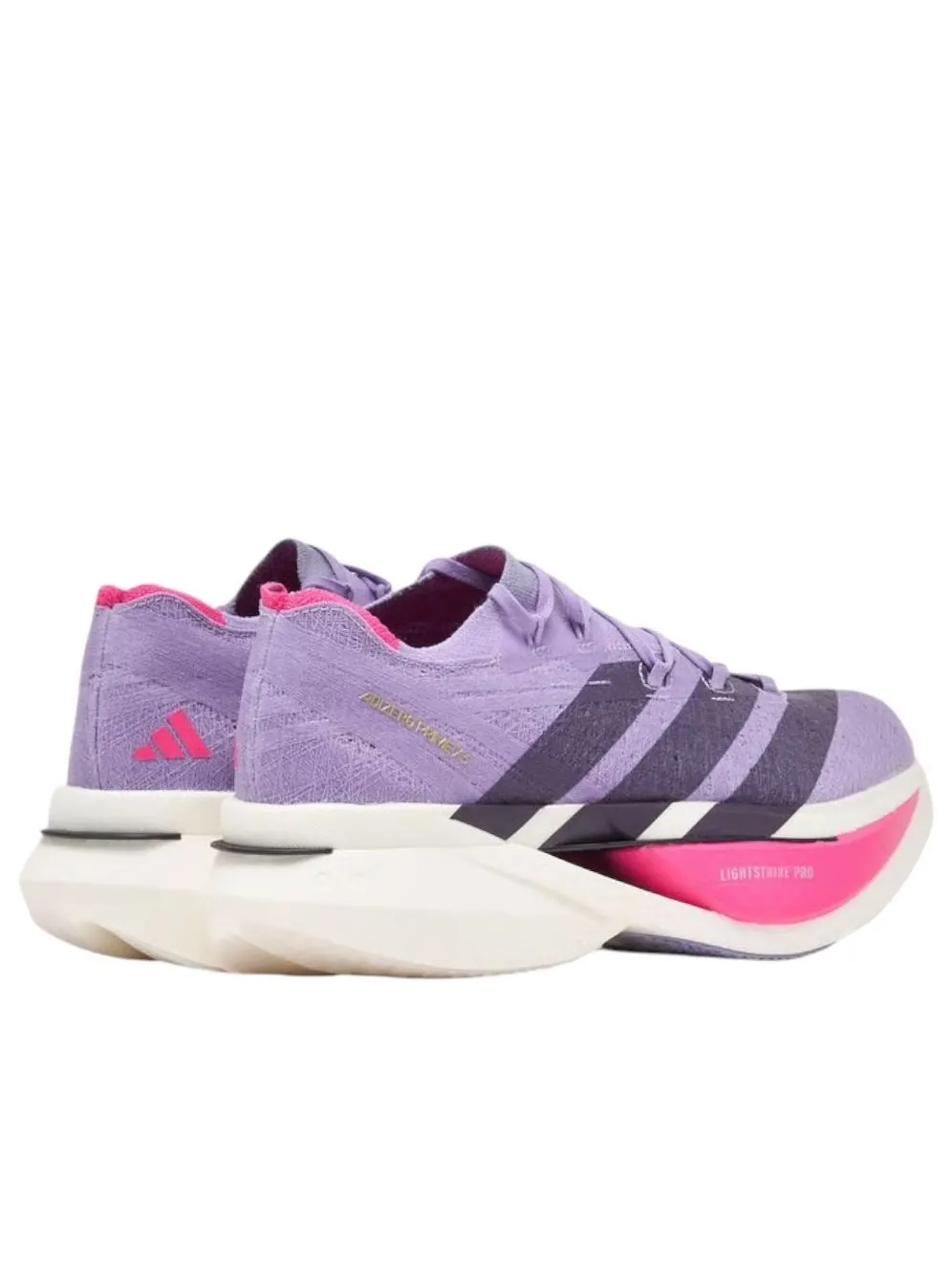 Adidas Adizero Prime X3 Strung 'Powder Plum Black Pink' — изображение 6 из 6, черный/розовый