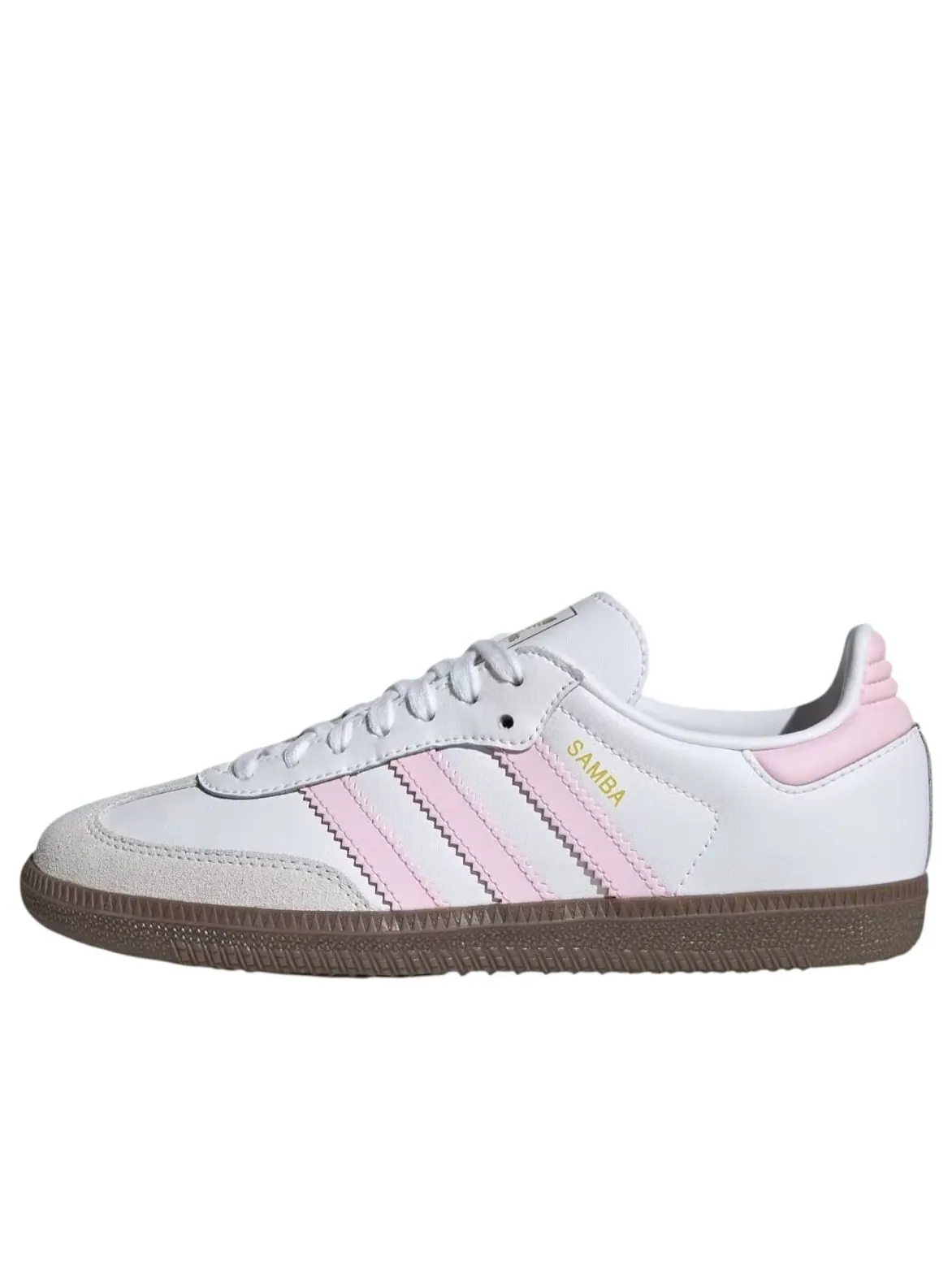 (GS) Adidas Samba OG J 'White Clear Pink Gum' — изображение 1 из 6, белый/прозрачный розовый