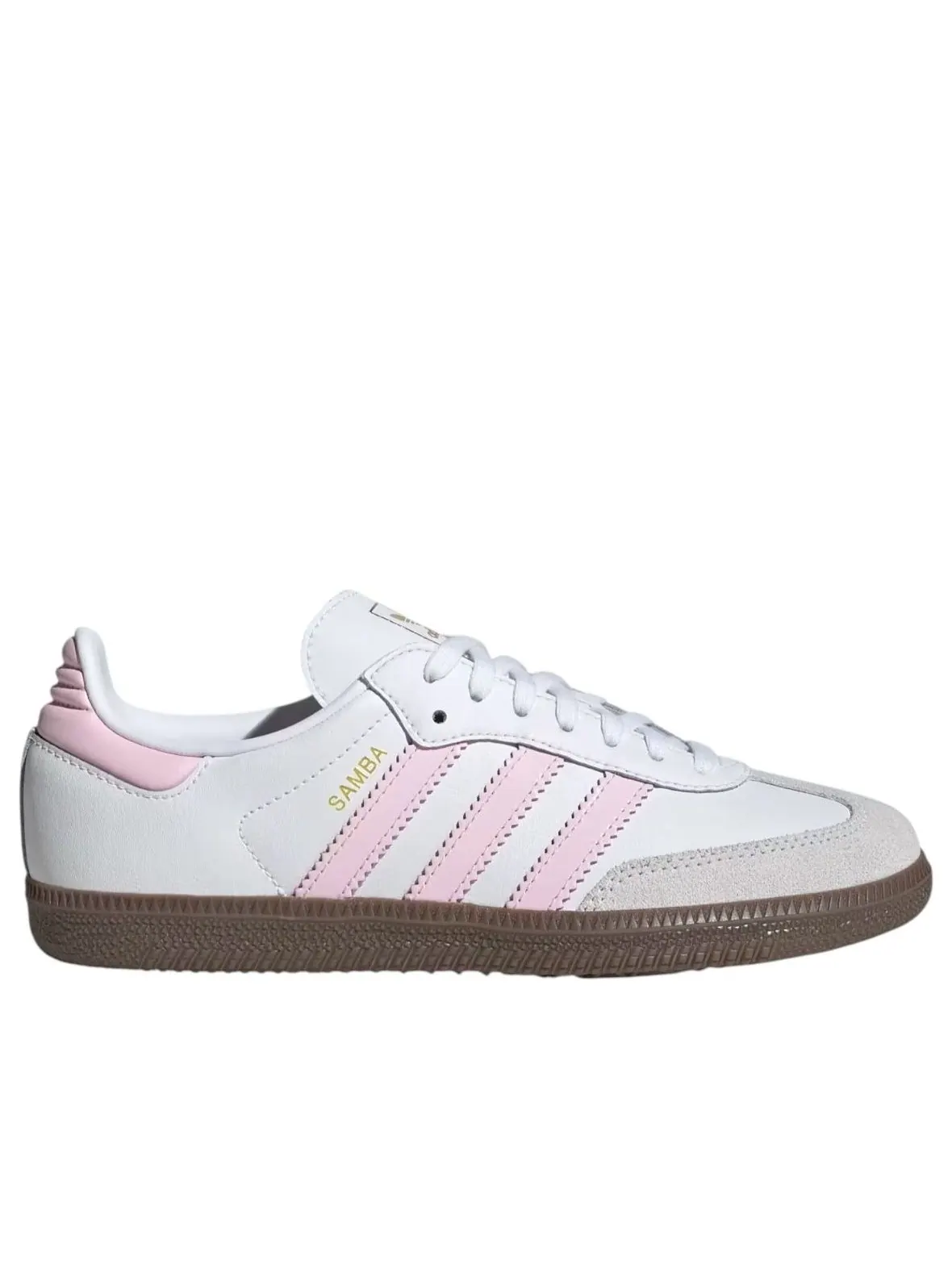 (GS) Adidas Samba OG J 'White Clear Pink Gum' — изображение 2 из 6, белый/прозрачный розовый
