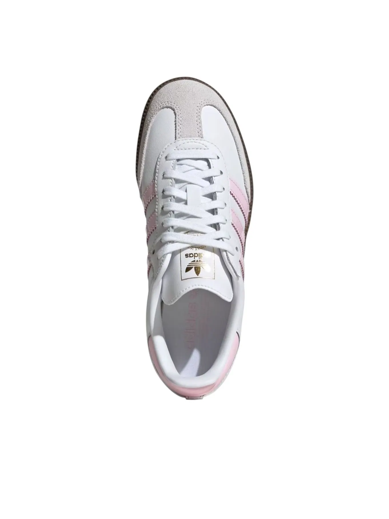 (GS) Adidas Samba OG J 'White Clear Pink Gum' — изображение 3 из 6, белый/прозрачный розовый