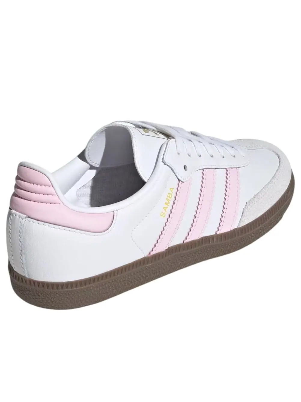 (GS) Adidas Samba OG J 'White Clear Pink Gum' — изображение 6 из 6, белый/прозрачный розовый