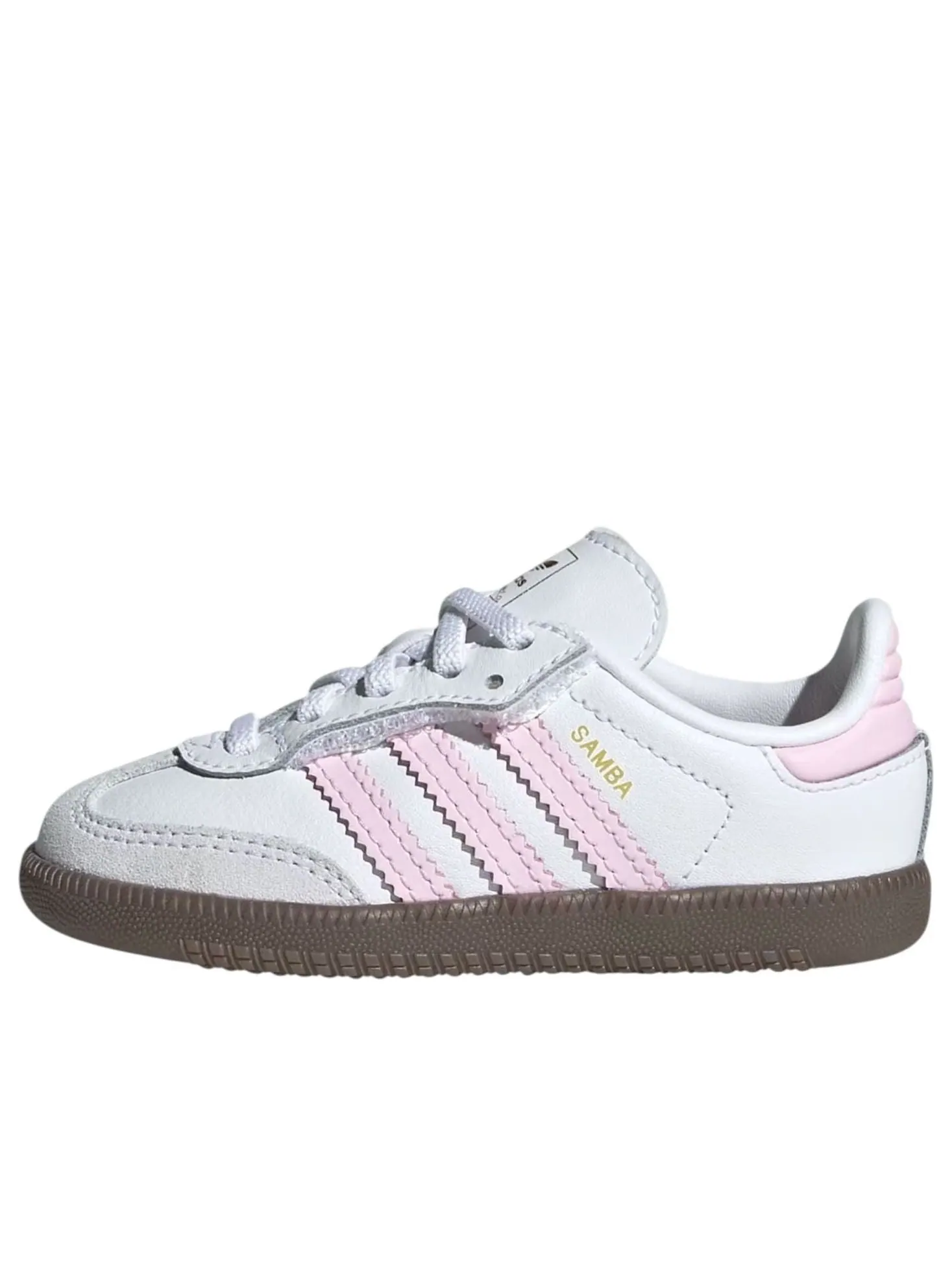 Кроссовки (TD) adidas Samba OG 'Cloud White Clear Pink Gum' — изображение 1 из 5, белый