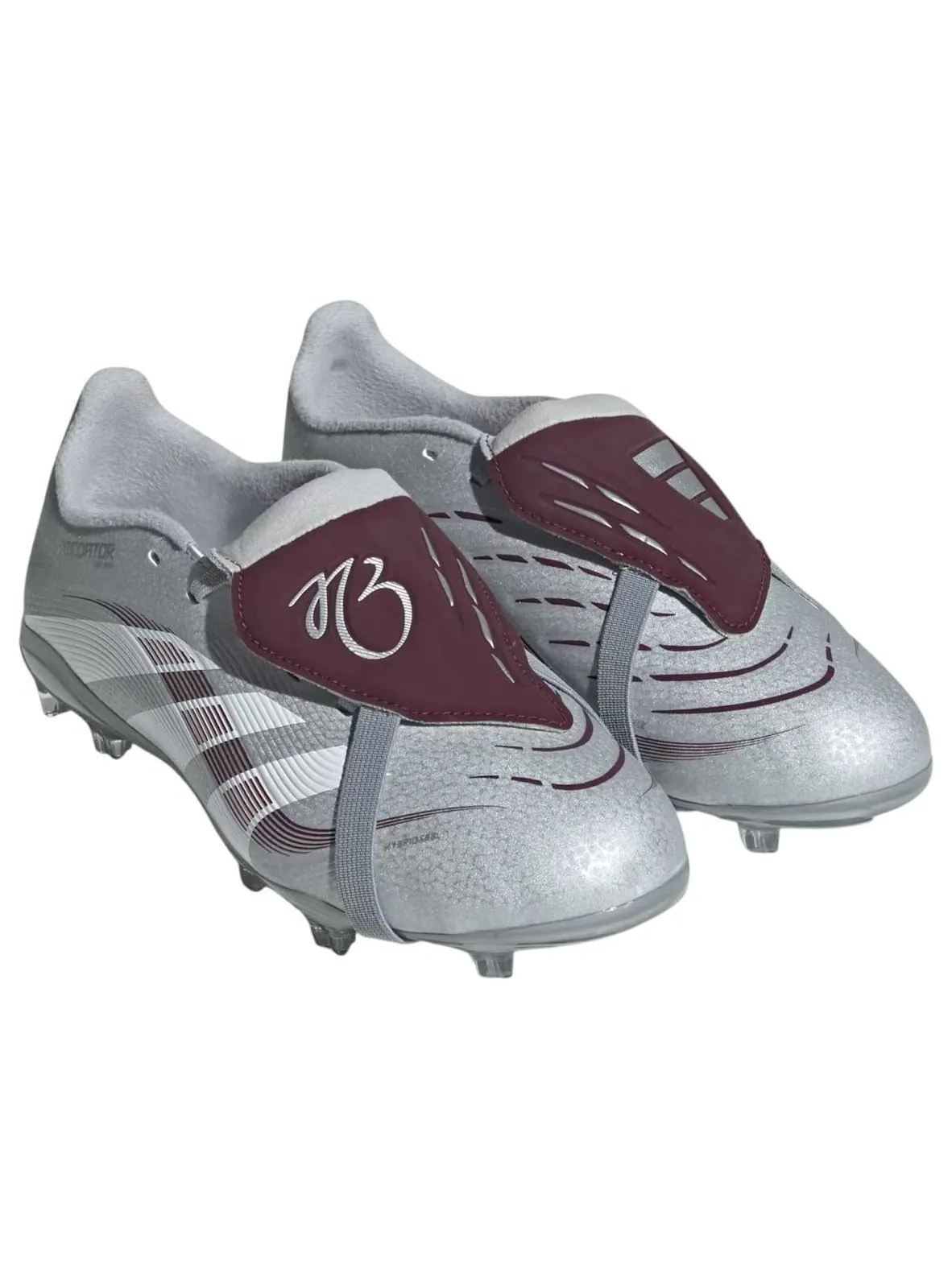 (PS) Adidas x Jude Bellingham Predator 24 League Foldover Tongue FG MG K 'Chrome Dream' — изображение 3 из 6