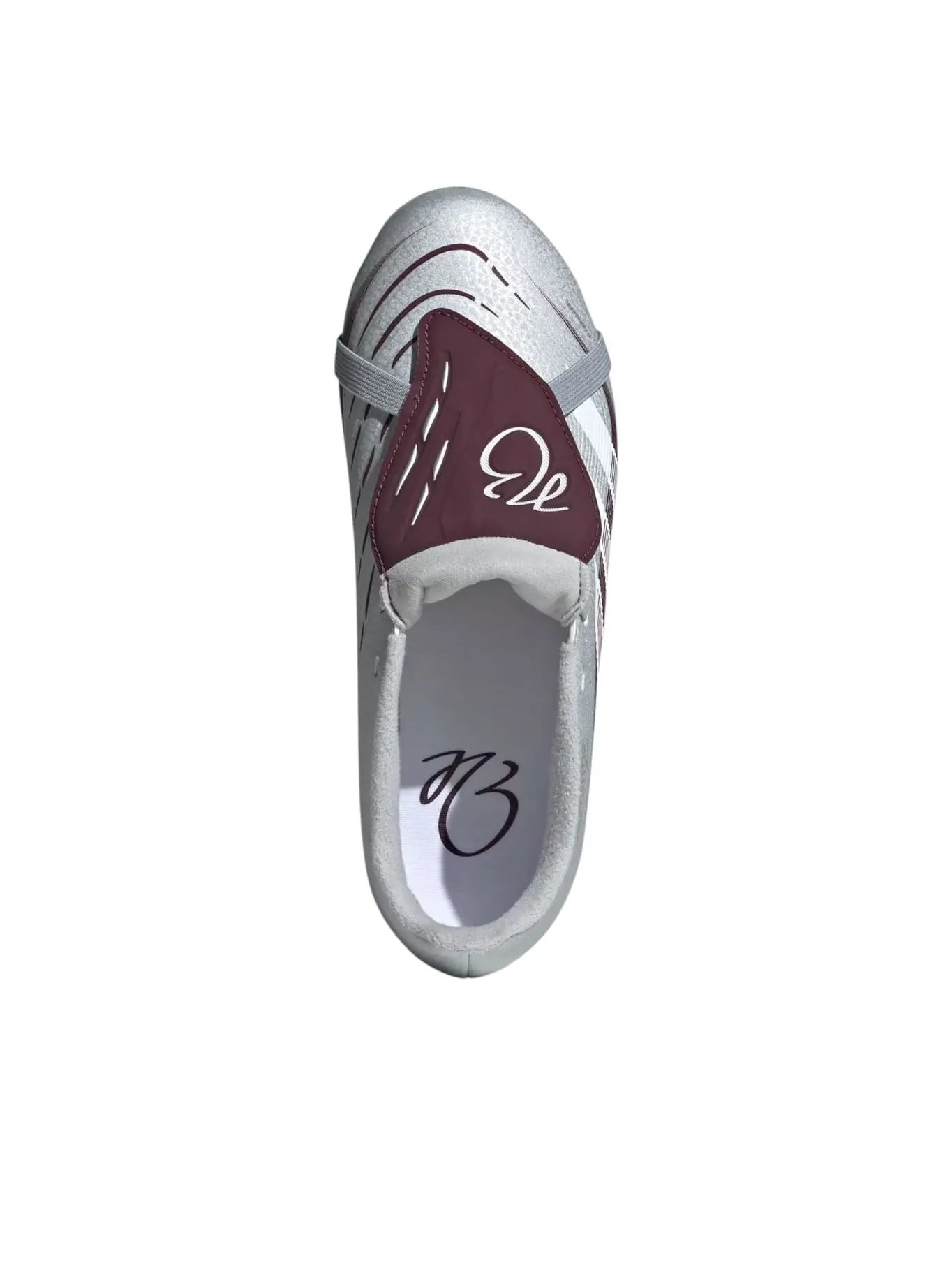 (PS) Adidas x Jude Bellingham Predator 24 League Foldover Tongue FG MG K 'Chrome Dream' — изображение 4 из 6