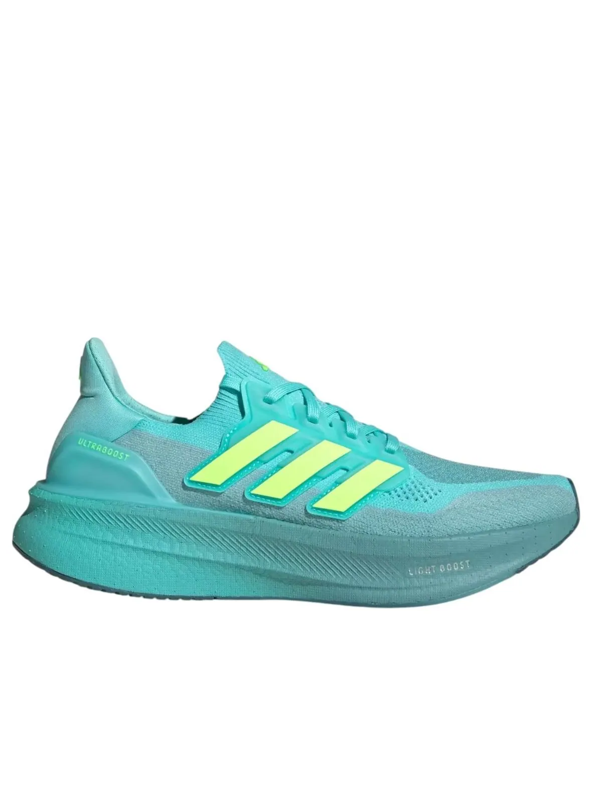 Кроссовки adidas Ultraboost 5 'Flash Aqua Lucid Lemon Mint' — изображение 3 из 3, бирюзовый