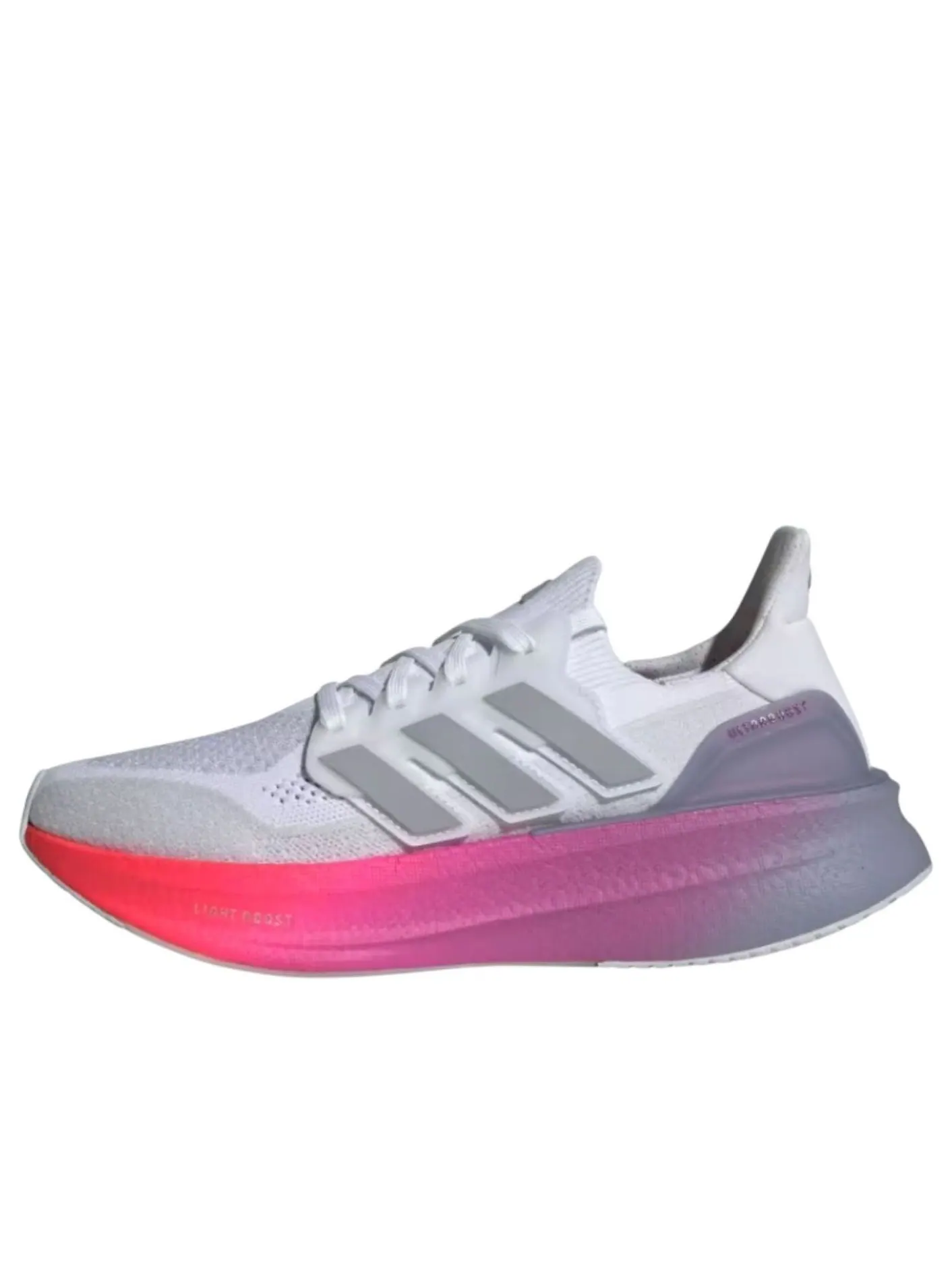 Кроссовки (WMNS) adidas Ultraboost 5 'Cloud White Silver Lucid Pink' — изображение 1 из 5, белый