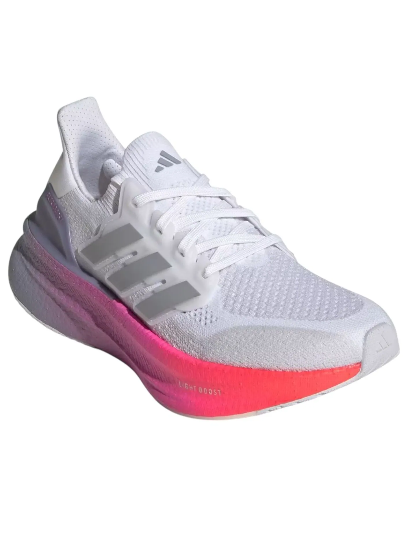 Кроссовки (WMNS) adidas Ultraboost 5 'Cloud White Silver Lucid Pink' — изображение 2 из 5, белый