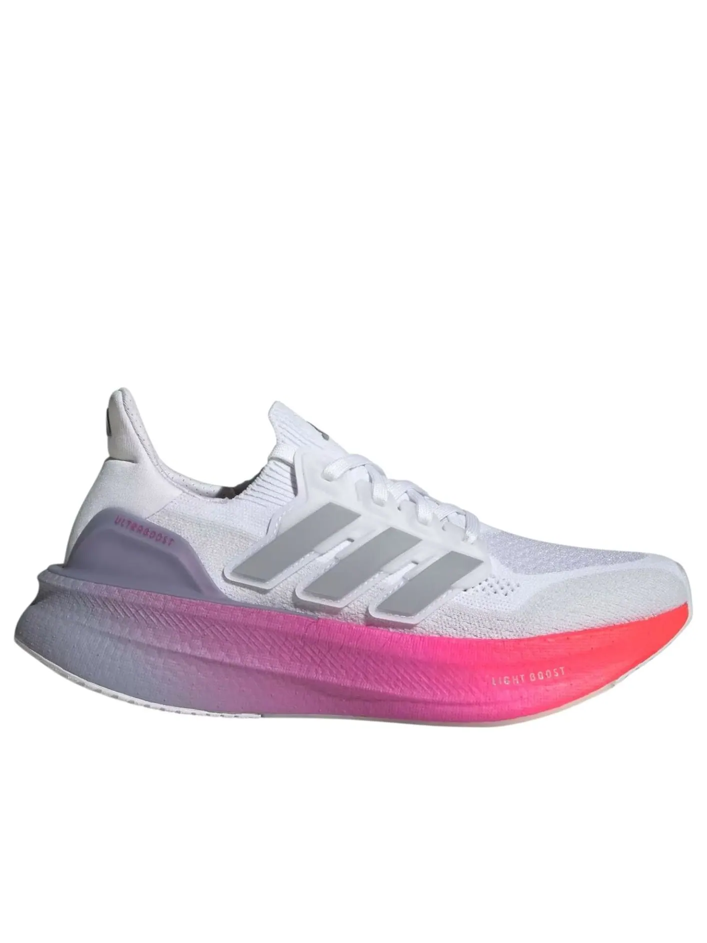 Кроссовки (WMNS) adidas Ultraboost 5 'Cloud White Silver Lucid Pink' — изображение 5 из 5, белый