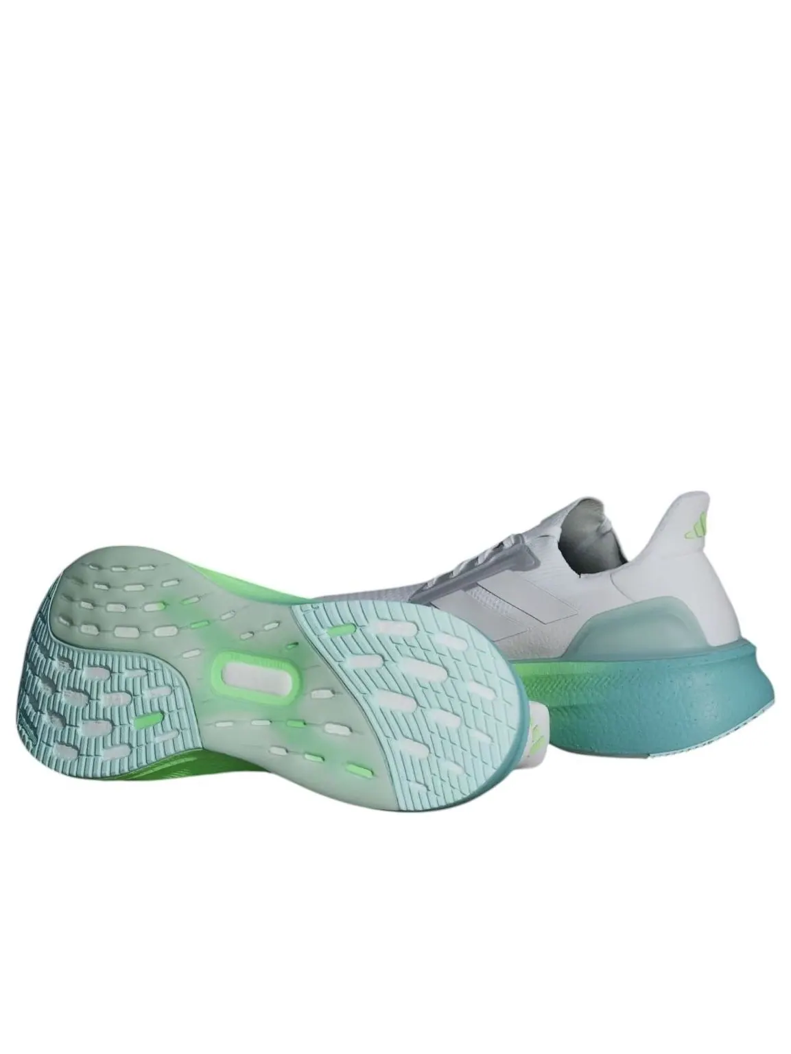 Adidas Ultraboost 5X 'Cloud White Dash Grey Lime Burst' — изображение 2 из 4, белый/серый