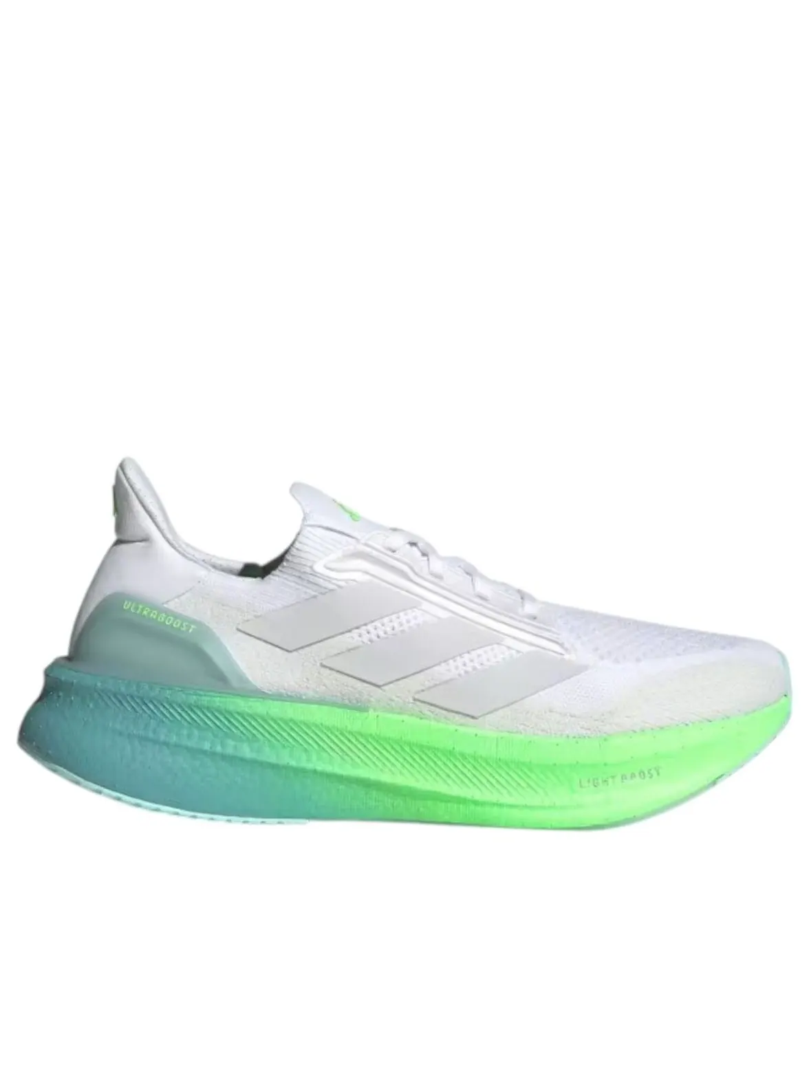 Adidas Ultraboost 5X 'Cloud White Dash Grey Lime Burst' — изображение 4 из 4, белый/серый