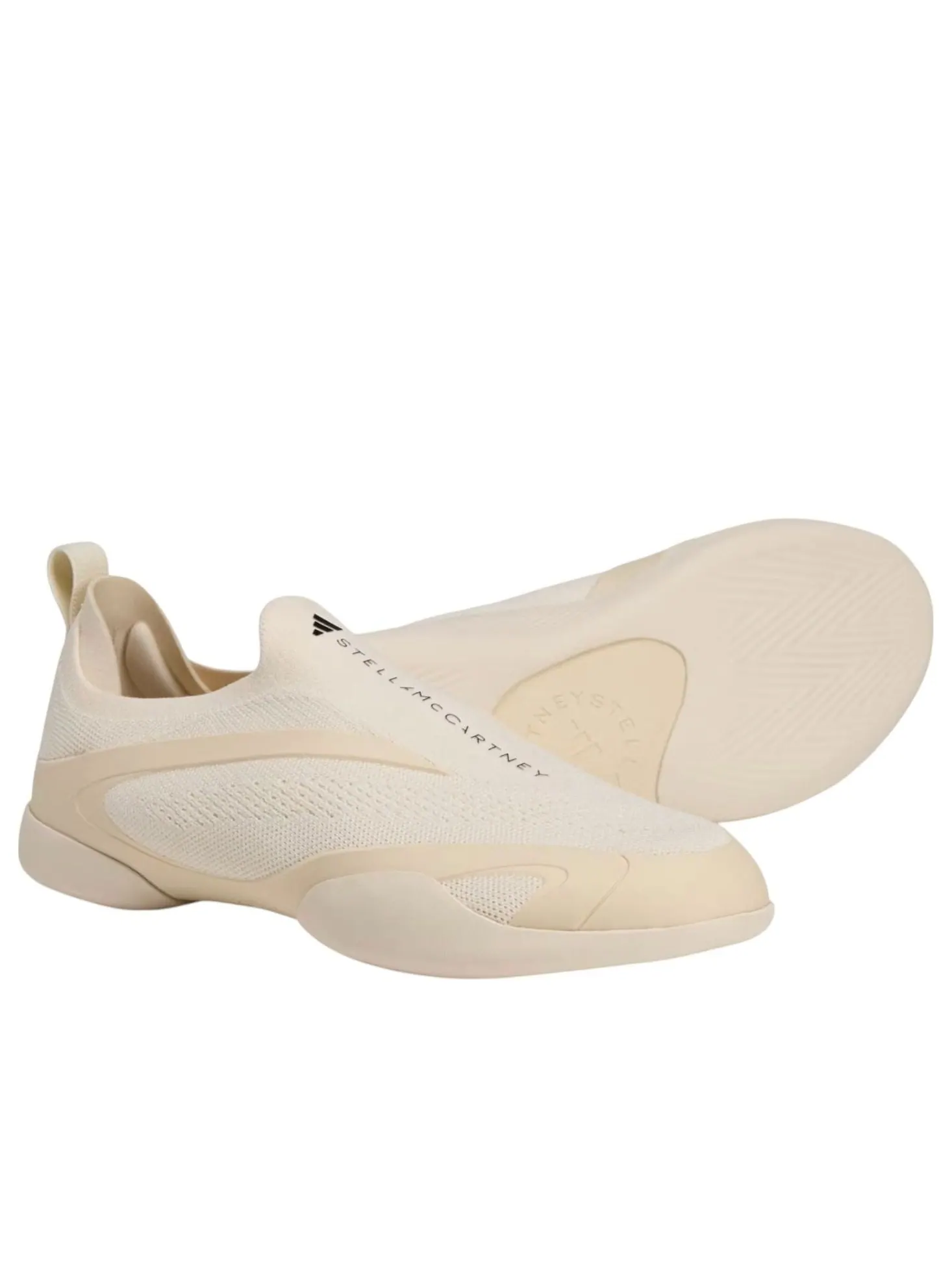 Кроссовки adidas x Stella McCartney Taekwondo 'Biege' — изображение 3 из 6, бежевый