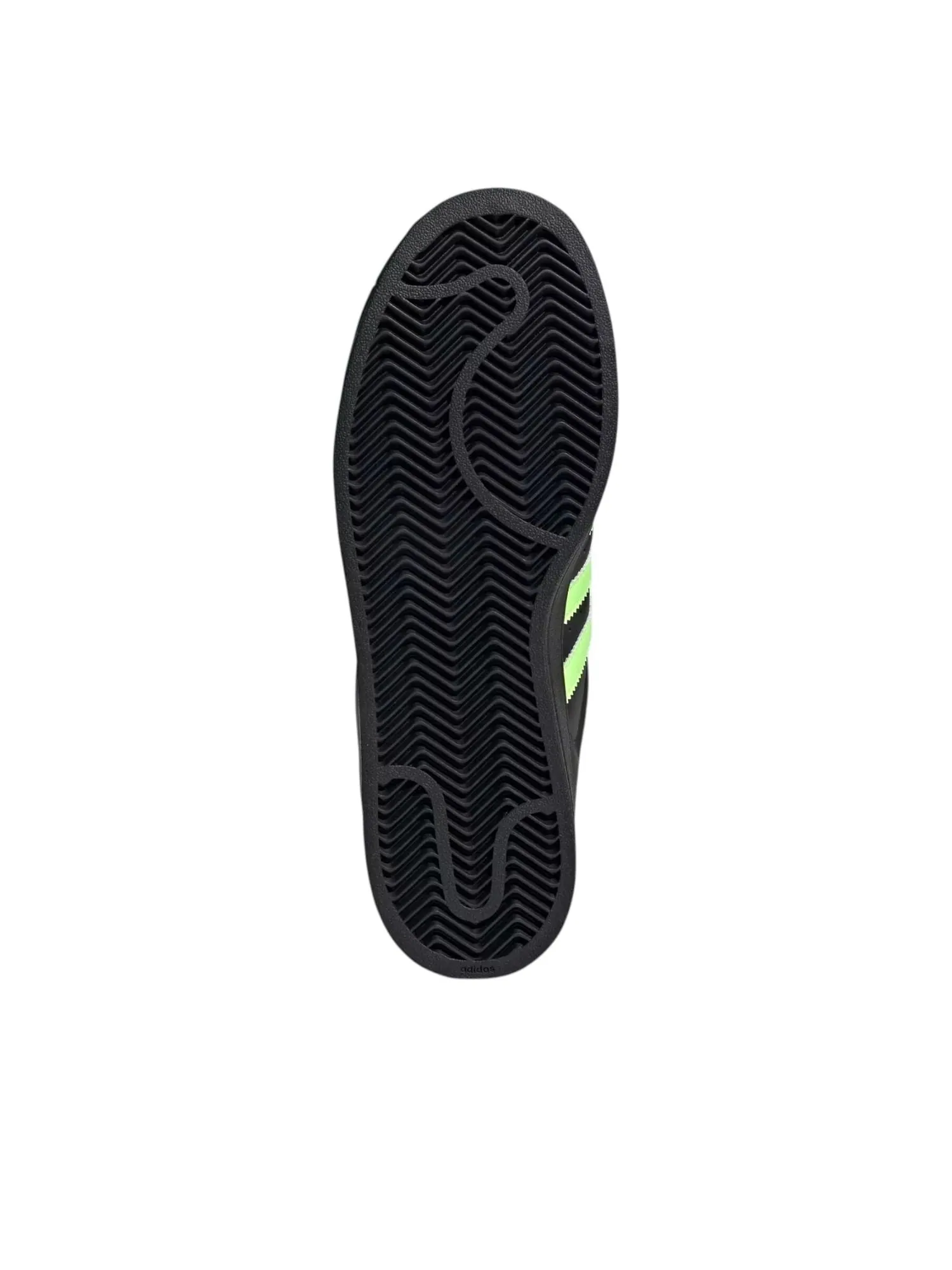 Кроссовки adidas Superstar II 'Core Black Signal Green' — изображение 3 из 5, черный
