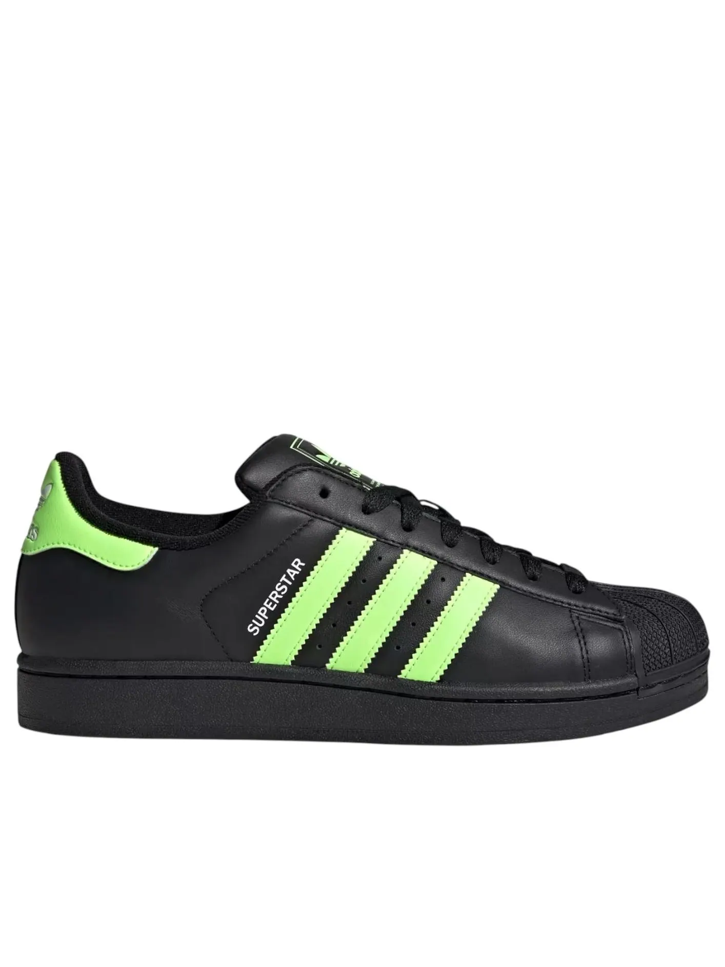 Кроссовки adidas Superstar II 'Core Black Signal Green' — изображение 5 из 5, черный
