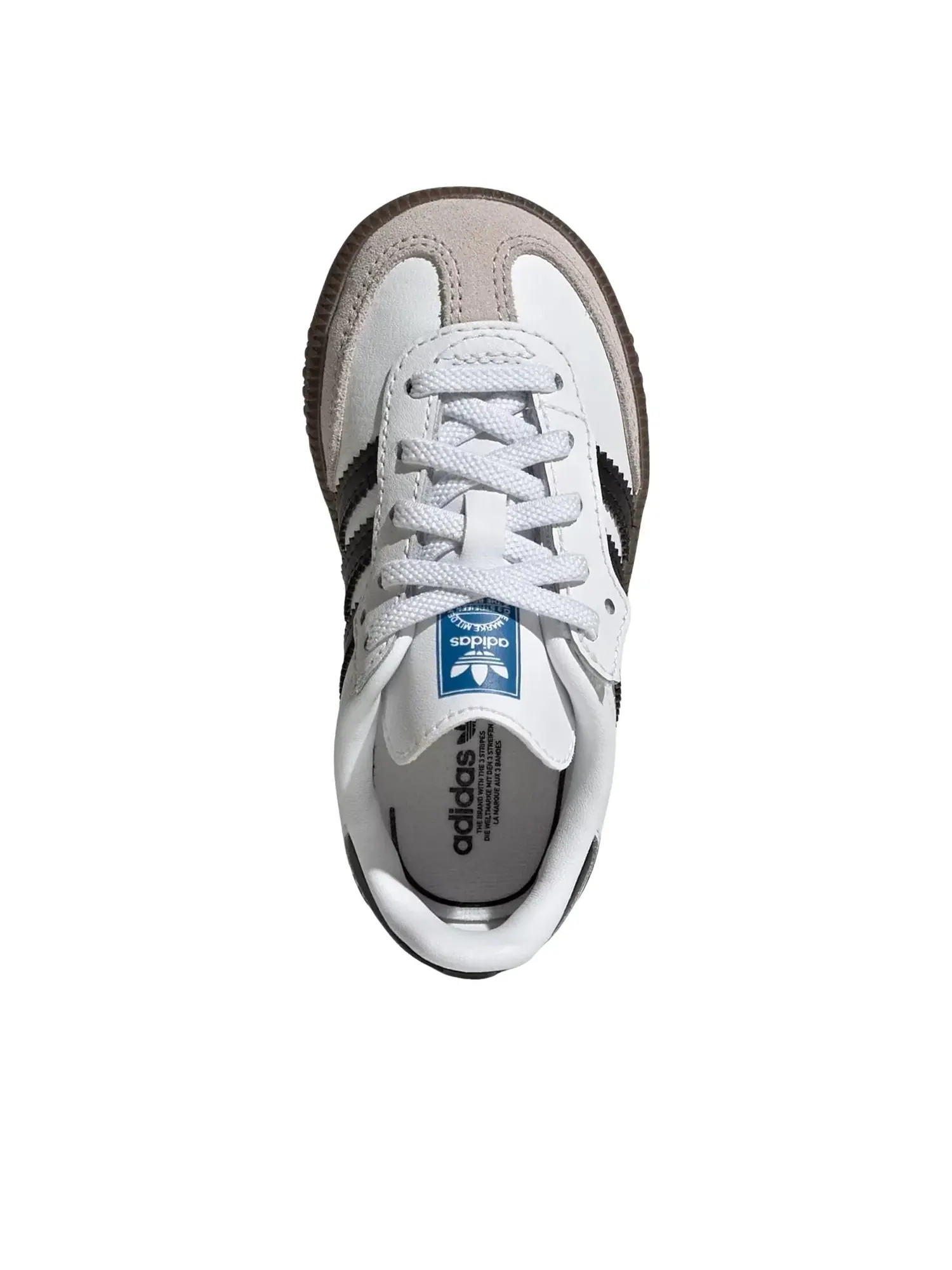 Кроссовки Adidas Samba 'Cloud White Core Black Gum' JQ3191 — изображение 3 из 5, белый