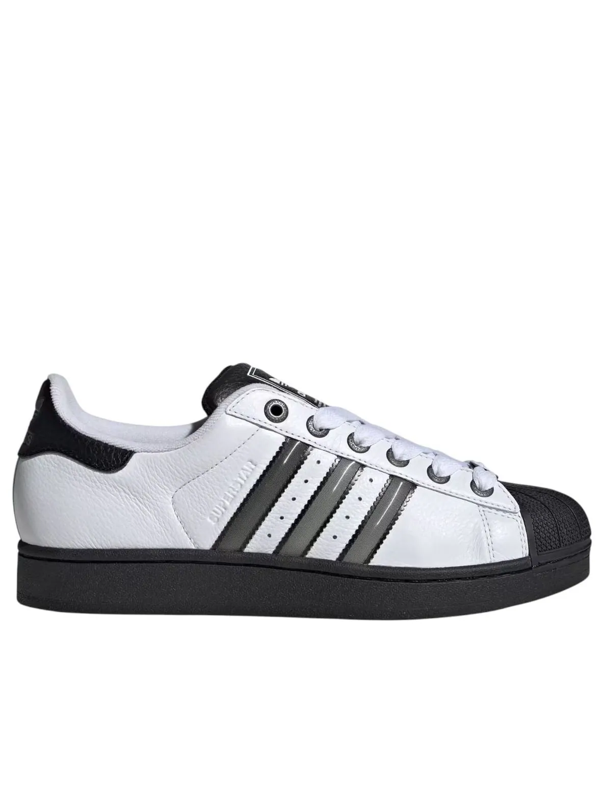 Adidas Superstar II 'White Matte Silver Black' — изображение 2 из 6, белый/серебристый/черный