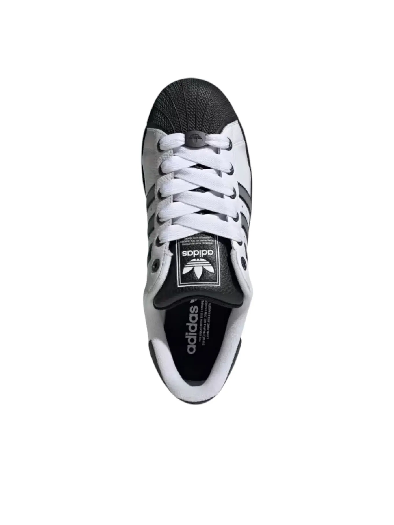 Adidas Superstar II 'White Matte Silver Black' — изображение 3 из 6, белый/серебристый/черный