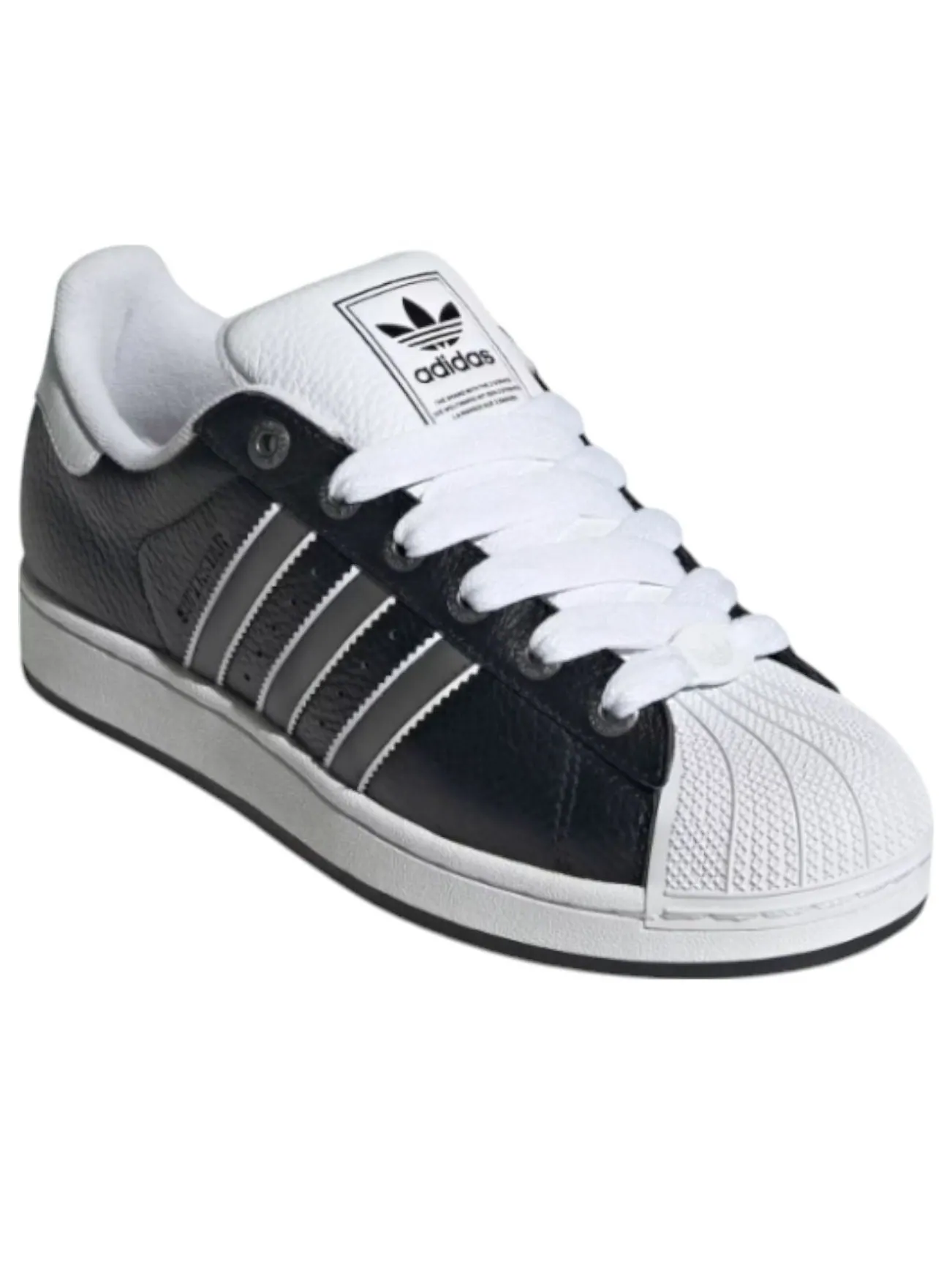 Adidas Superstar II 'Core Black White Matte Silver' — изображение 3 из 5, черный/серебристый/белый