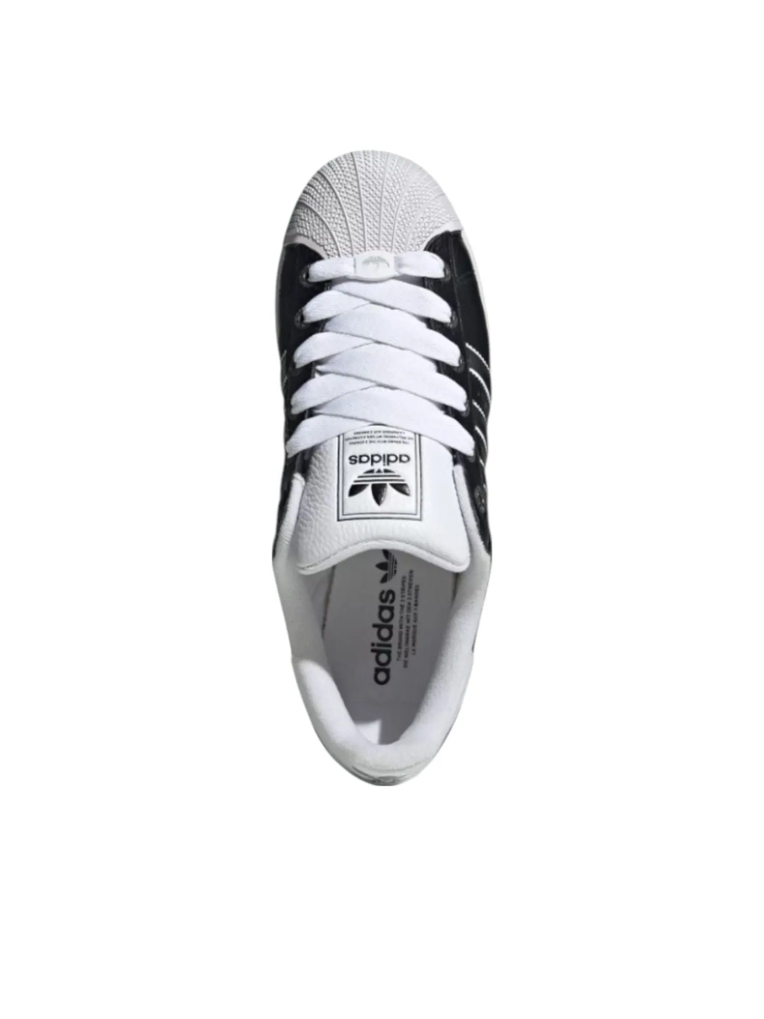Adidas Superstar II 'Core Black White Matte Silver' — изображение 4 из 5, черный/серебристый/белый