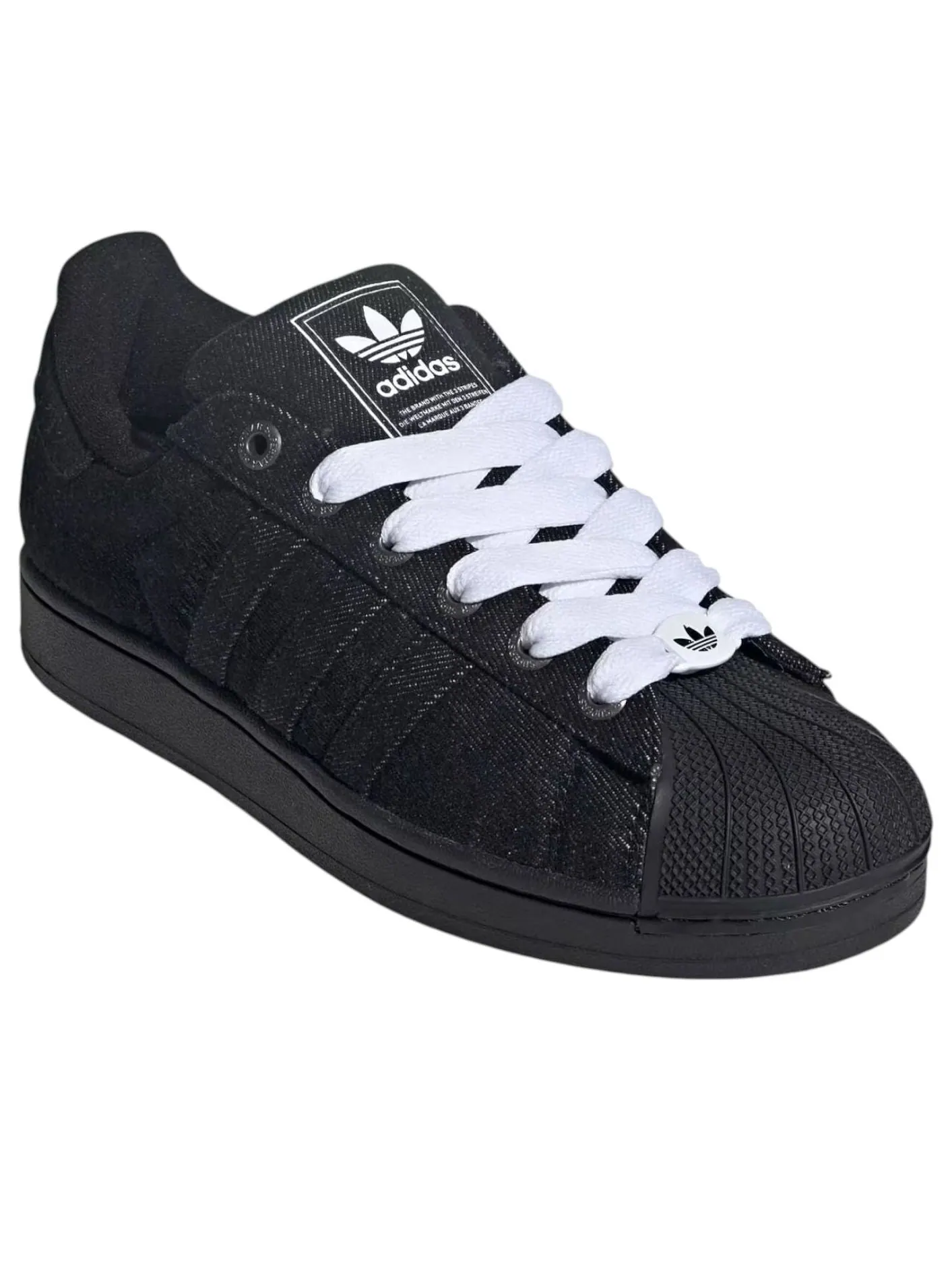 Кроссовки adidas Superstar II 'Core Black Cloud White' — изображение 2 из 5, черный