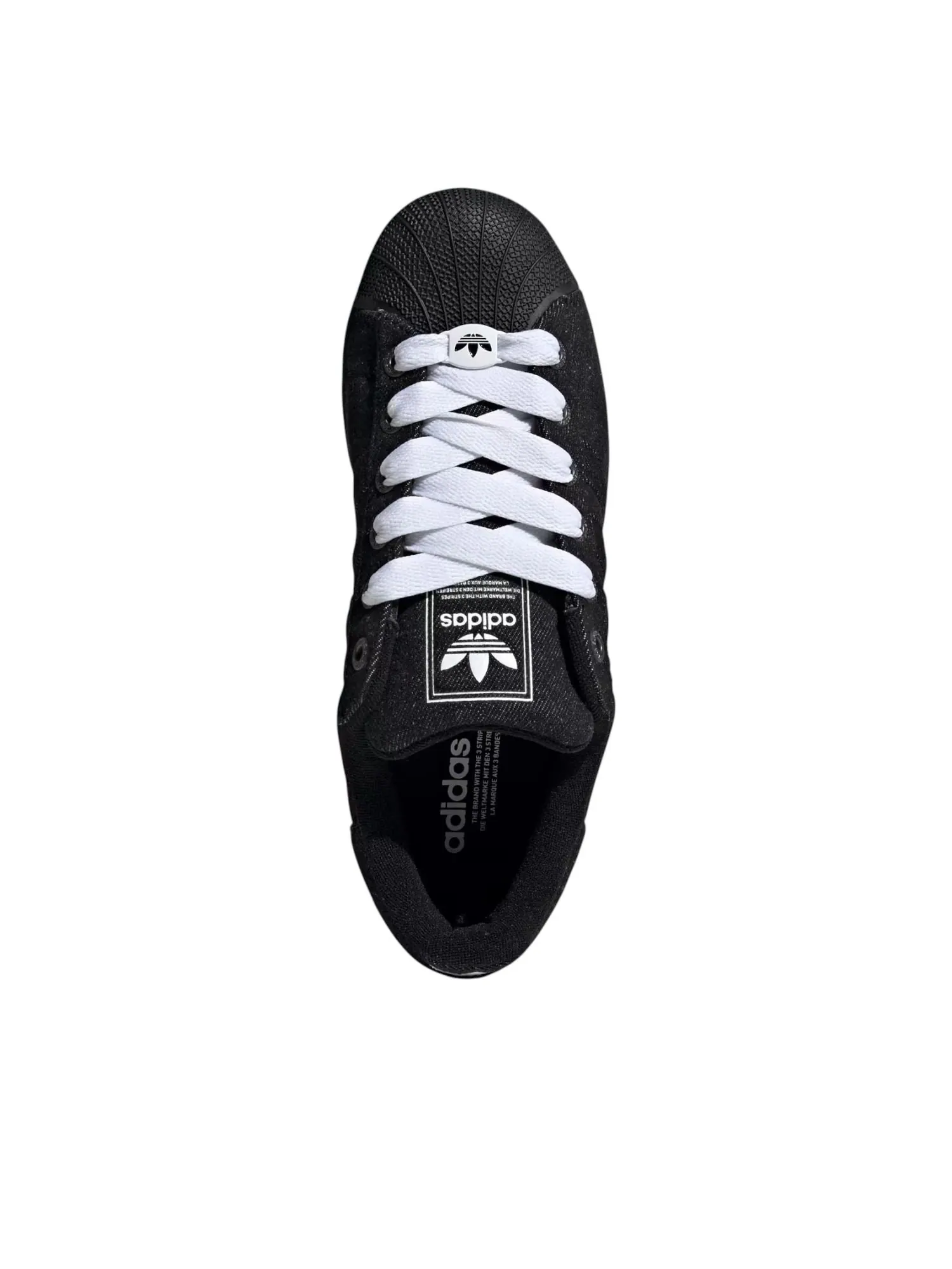 Кроссовки adidas Superstar II 'Core Black Cloud White' — изображение 4 из 5, черный