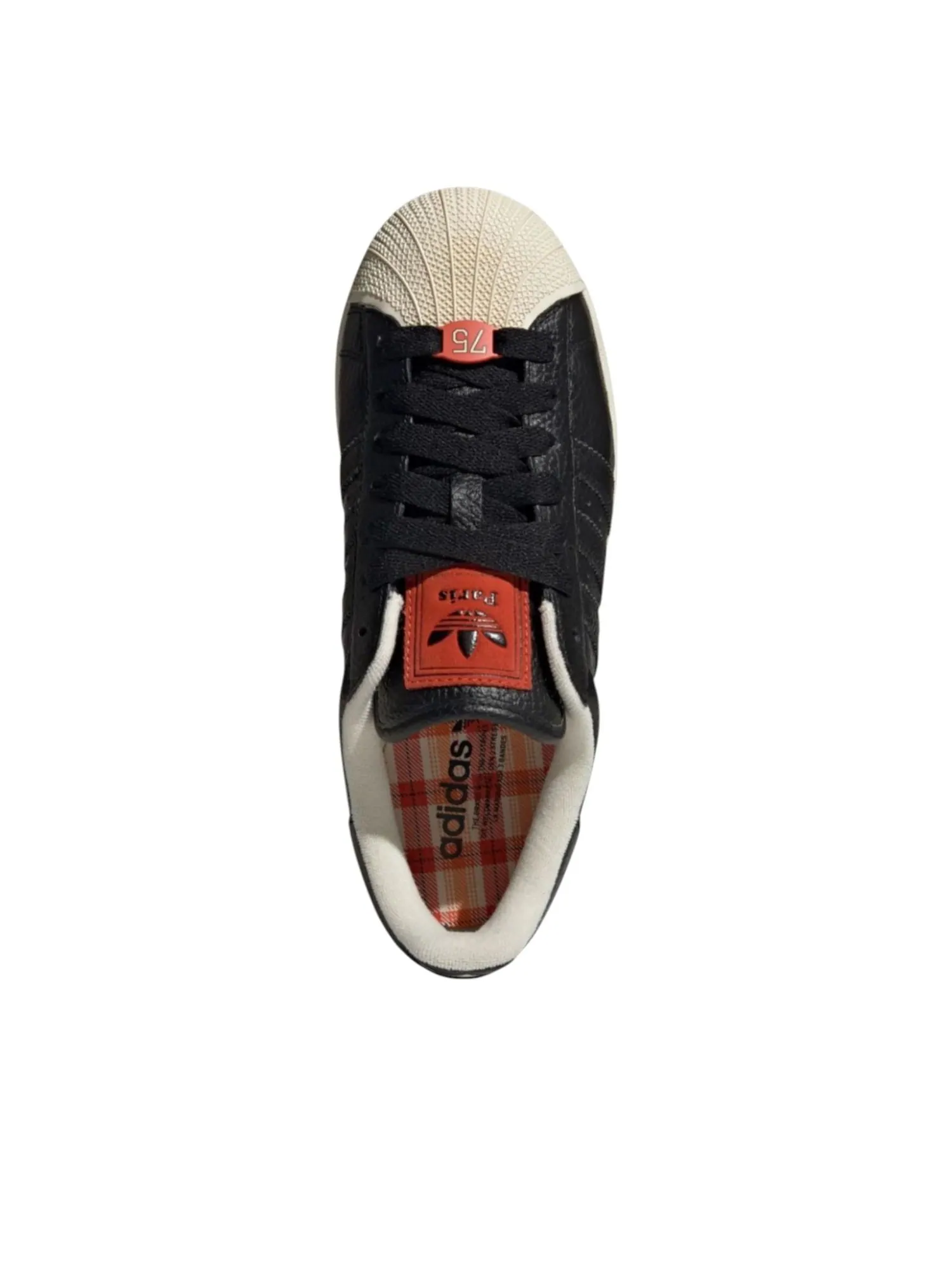 Кроссовки adidas Superstar 'Paris' — изображение 4 из 5, черный