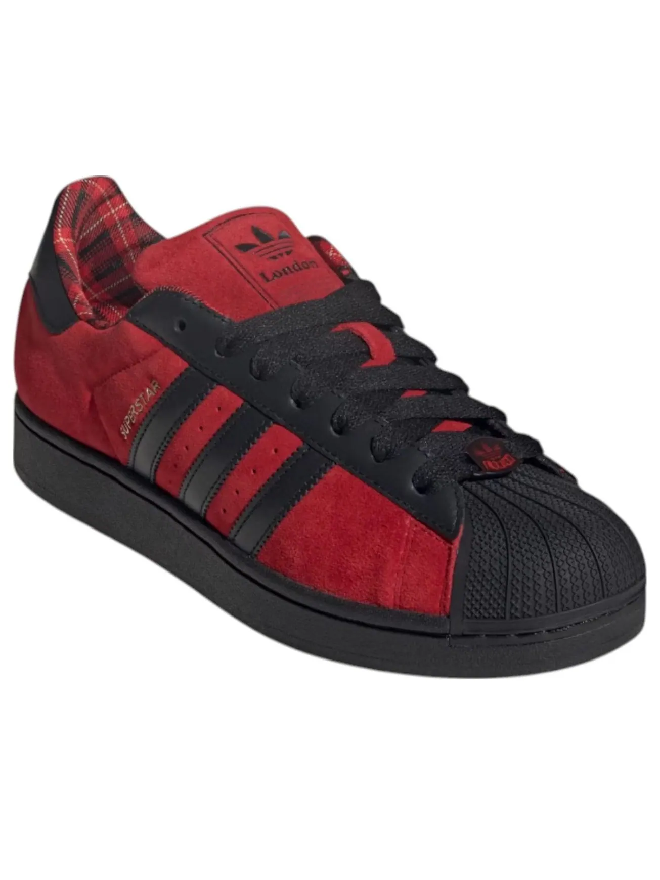 Кроссовки adidas Superstar 'London' — изображение 3 из 5, красный