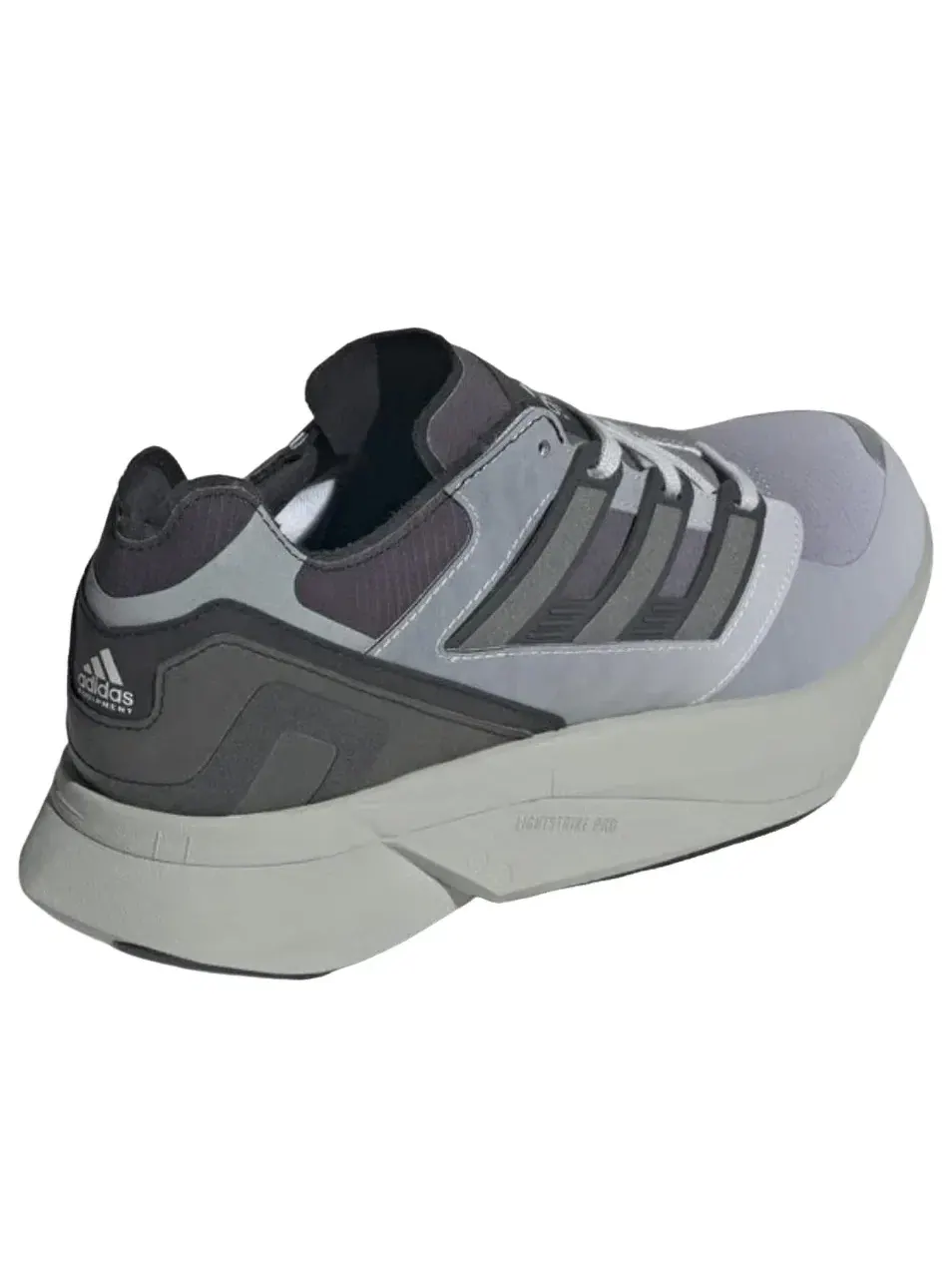Кроссовки Adidas Equipment Adios Pro 'Grey Two Iron Metallic Violet' JQ3270 — изображение 4 из 6, серый