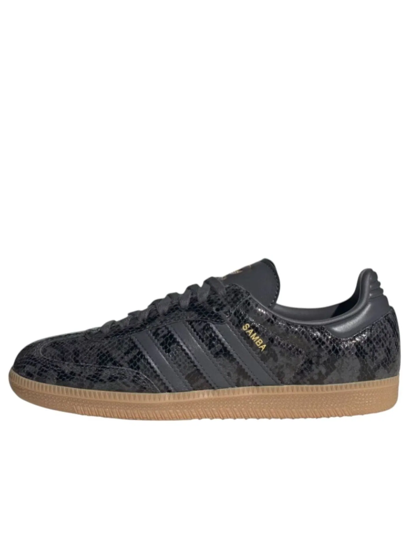 Кроссовки (WMNS) adidas Samba Faux Snakeskin 'Black' — изображение 1 из 6, черный