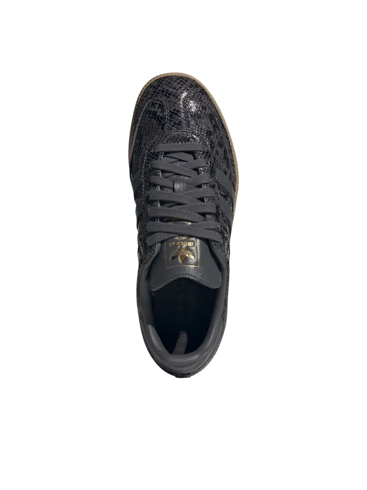 Кроссовки (WMNS) adidas Samba Faux Snakeskin 'Black' — изображение 4 из 6, черный