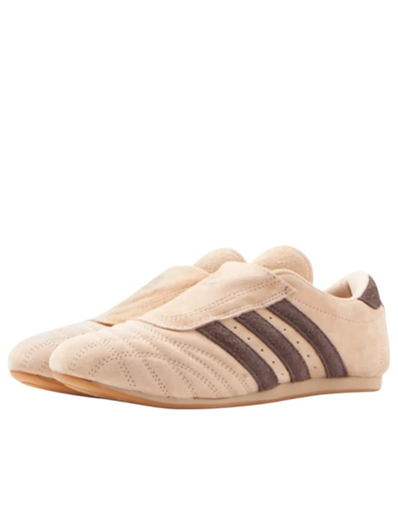 (WMNS) Adidas Taekwondo 'Magic Beige Wonder White Gum' — изображение 2 из 5, бежевый/белый