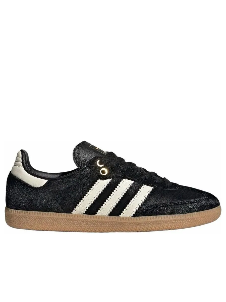 Кроссовки (WMNS) adidas Samba 'Black Pony Hair' — изображение 2 из 5, черный