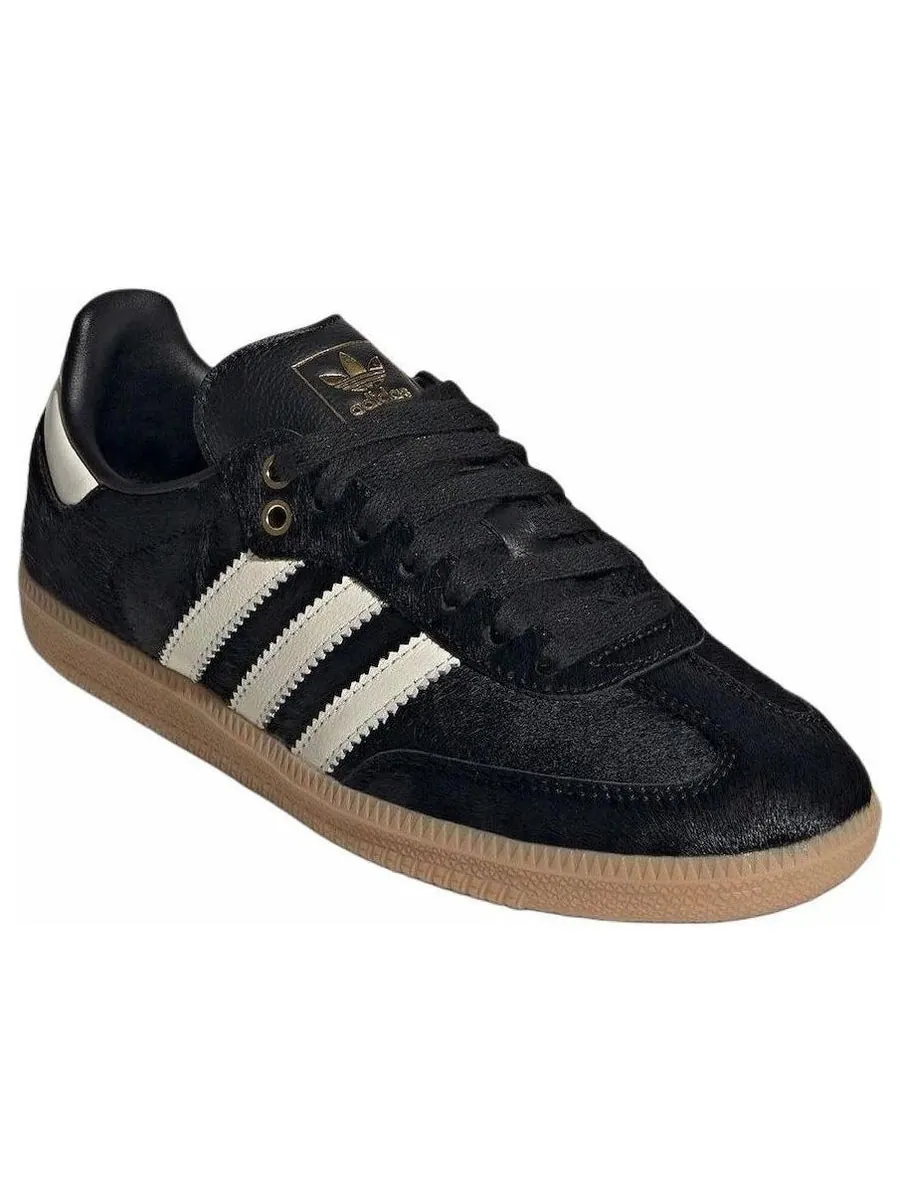 Кроссовки (WMNS) adidas Samba 'Black Pony Hair' — изображение 3 из 5, черный