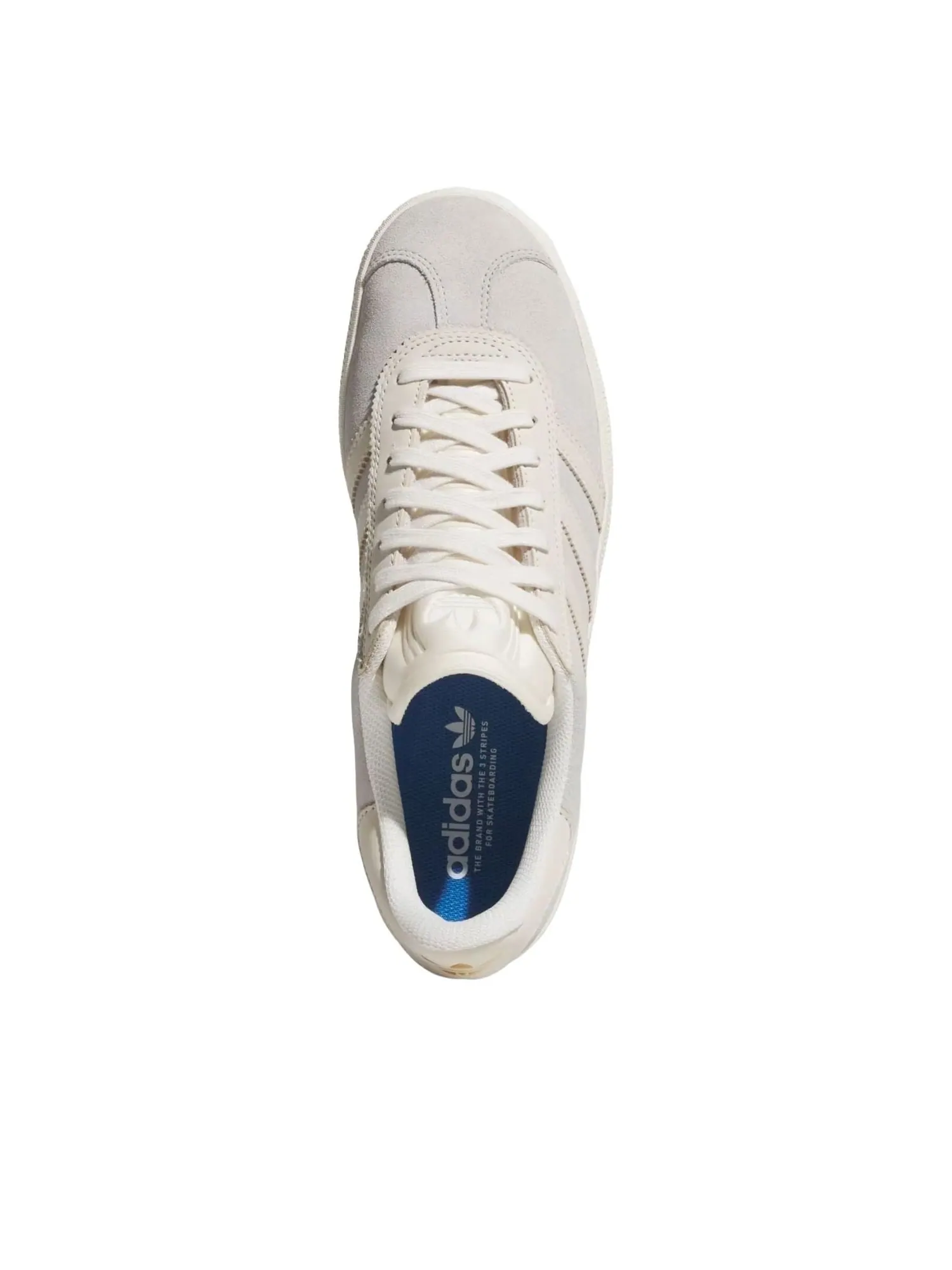 Adidas Gazelle ADV 'Grey Two Chalk White Gold Metallic' — изображение 2 из 6