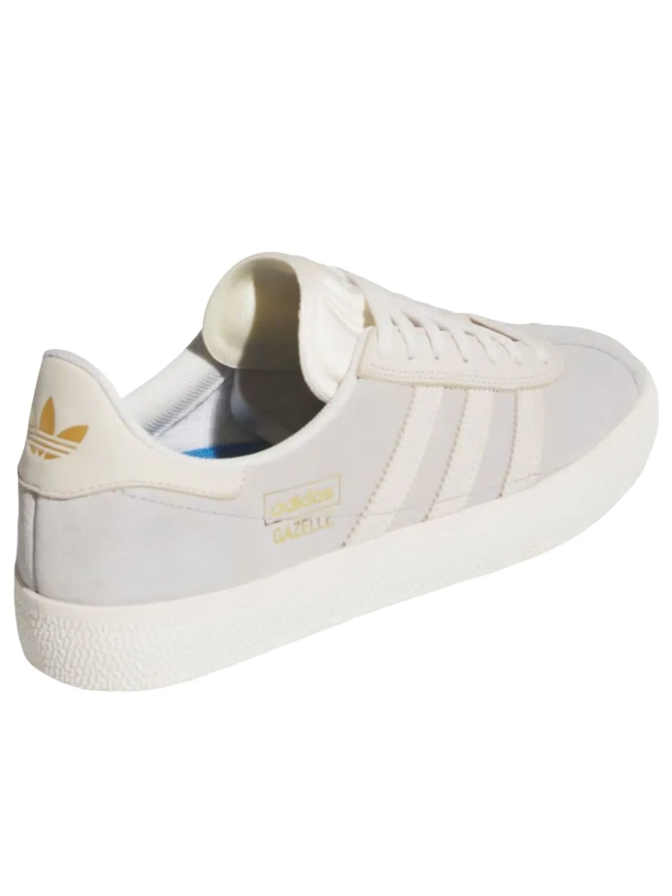 Adidas Gazelle ADV 'Grey Two Chalk White Gold Metallic' — изображение 5 из 6