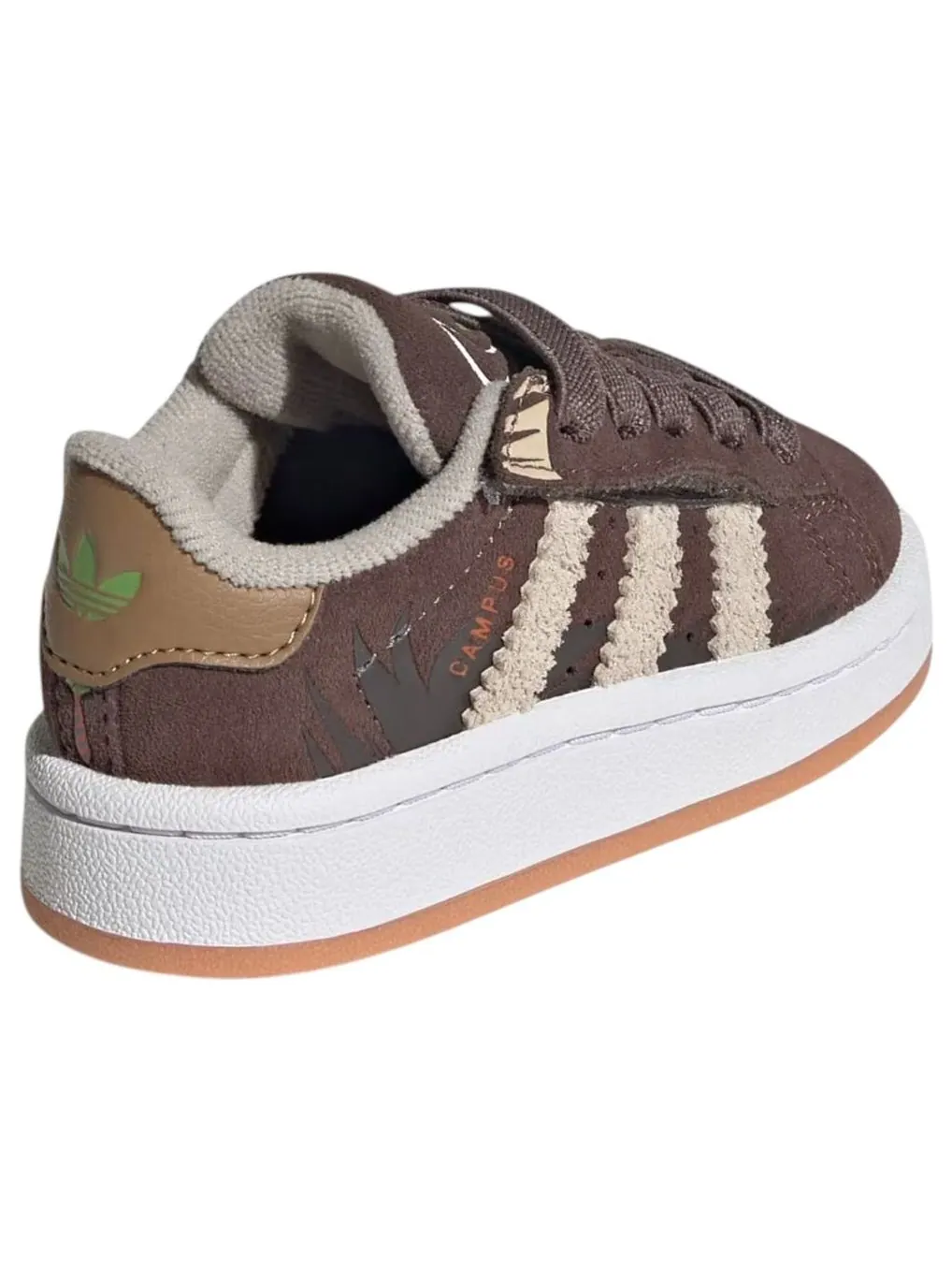 Кроссовки (TD) adidas x Disney Campus 00s Comfort Closure EL I 'Flash Slothmore' — изображение 6 из 6, коричневый