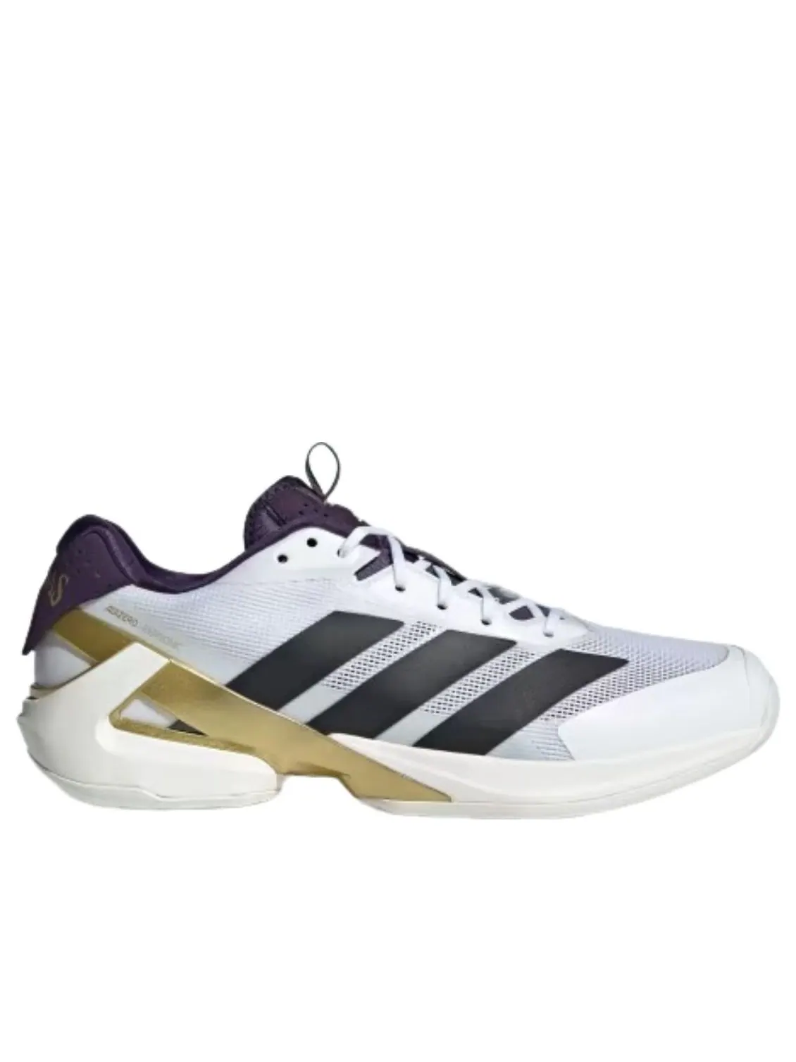 Adidas Adizero Ubersonic 5 'White Black Aurora Plum' — изображение 2 из 3, белый/черный
