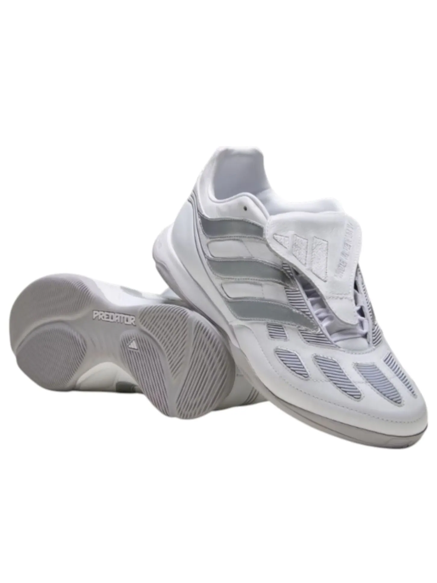 Кроссовки Adidas Predator Precision Street court 'White Silver' — изображение 2 из 5